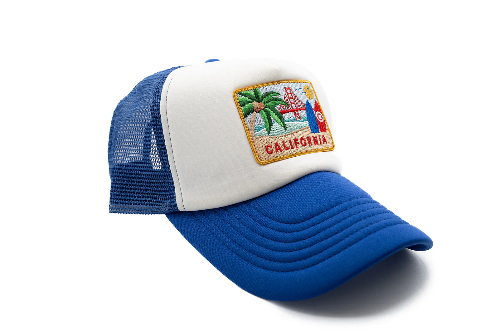 California Postcard Trucker Hat - Image 5