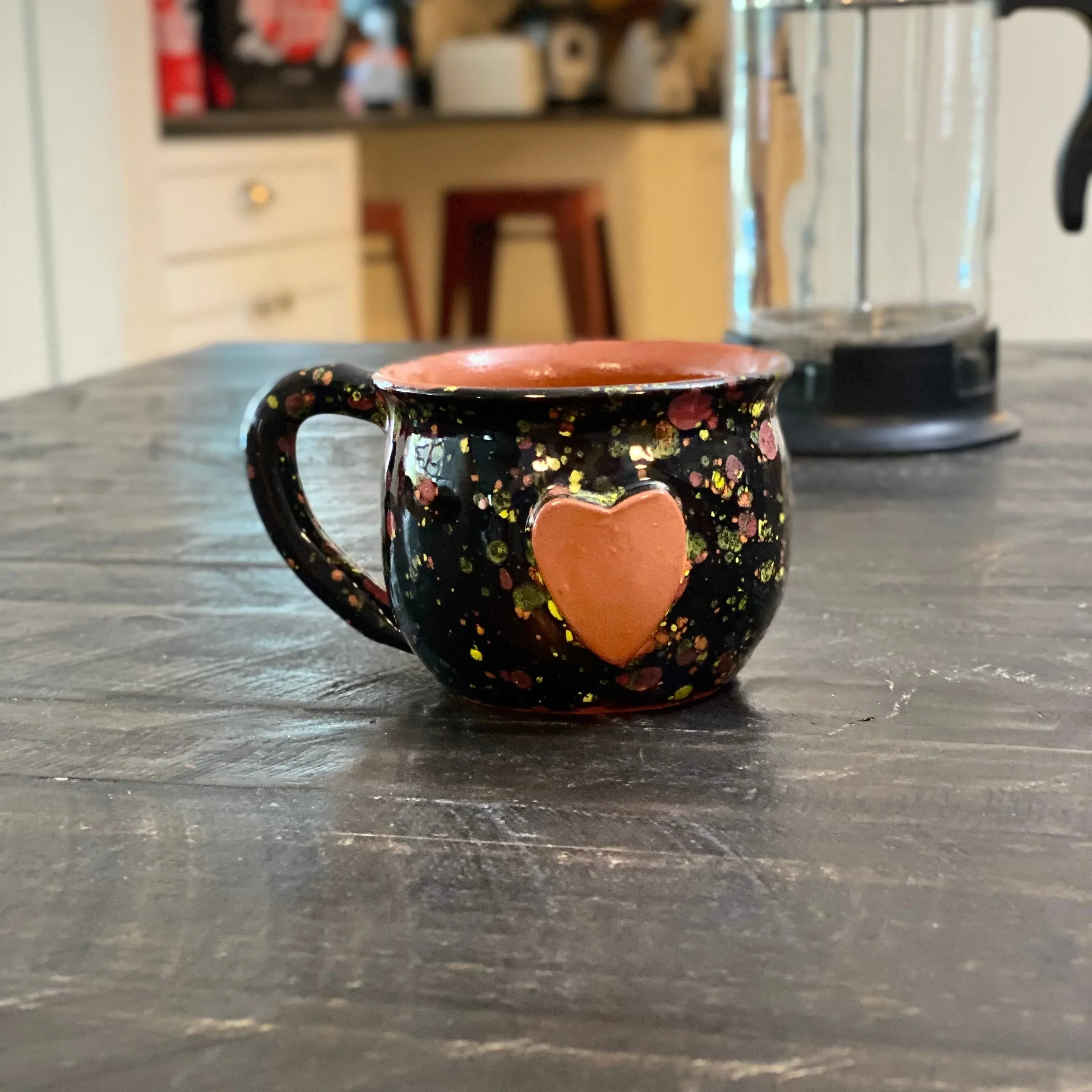 Calliope Heart Mug - Black Explosion - Image 3