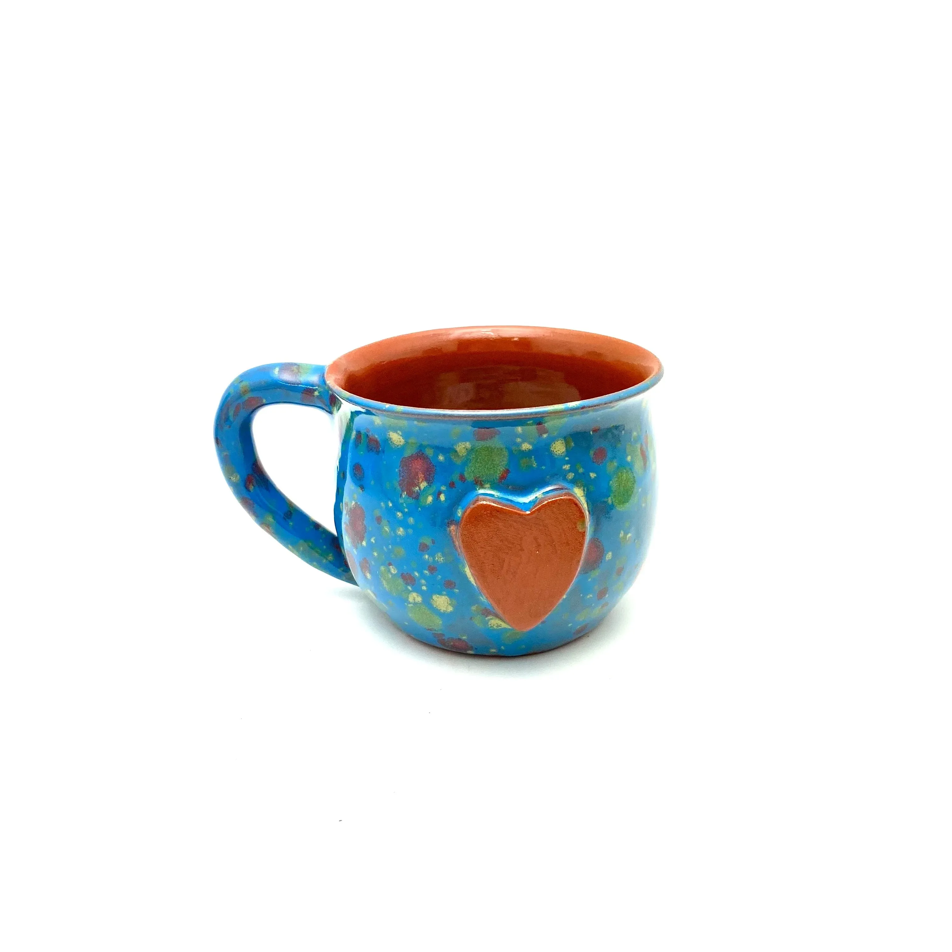 Calliope Heart Mug - Blue Explosion - Image 2