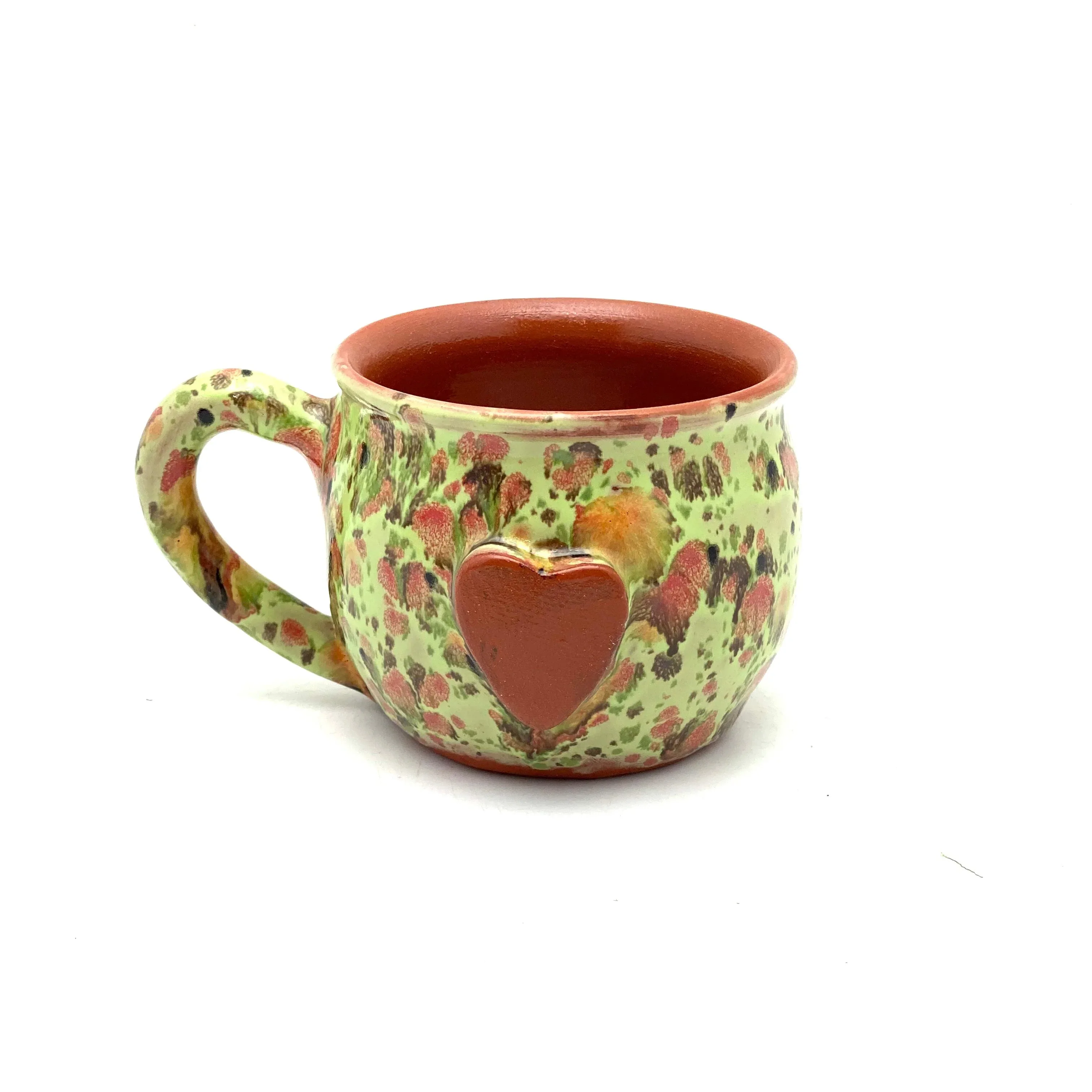 Calliope Heart Mug - Green Garden - Image 2