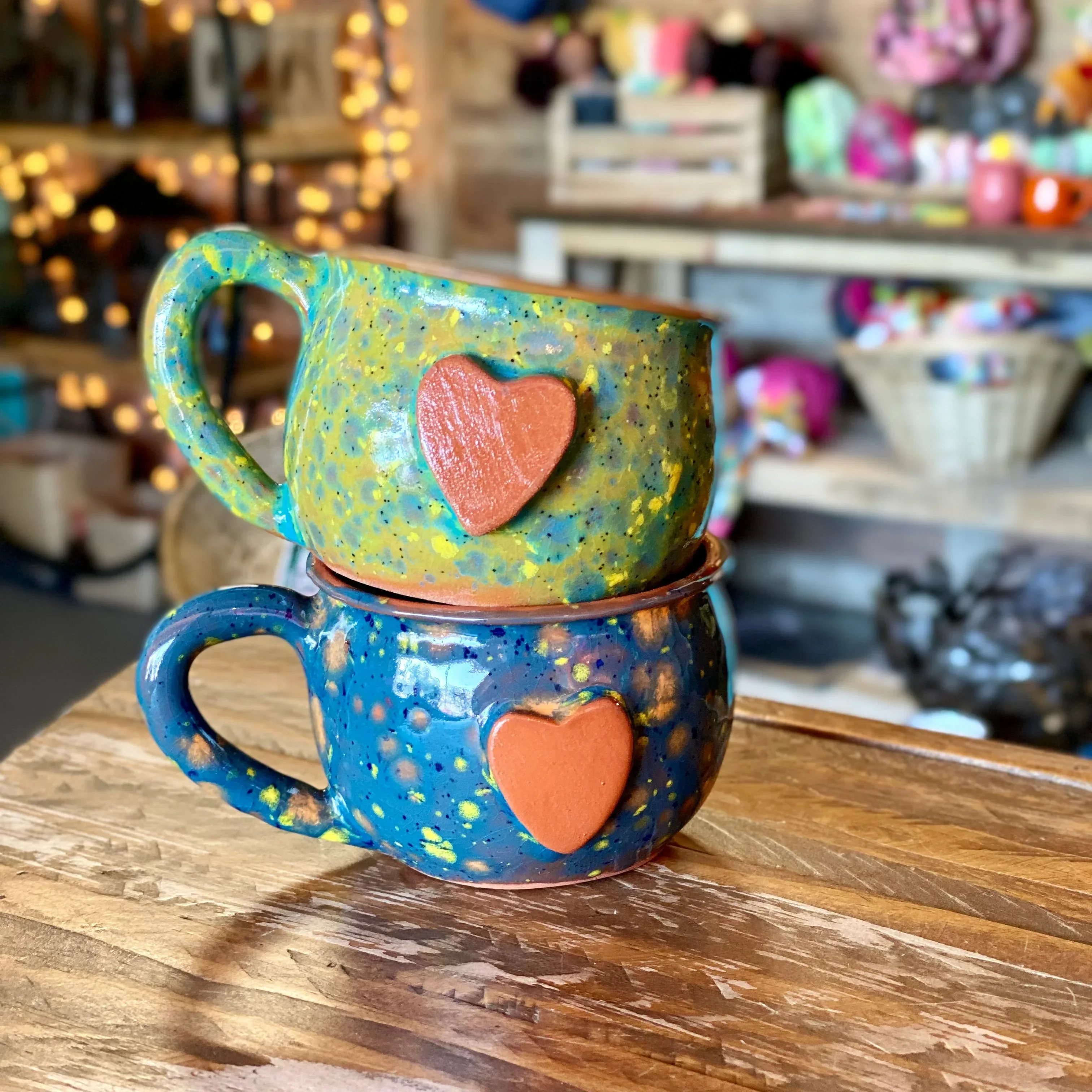 Calliope Heart Mug - Koi - Image 3