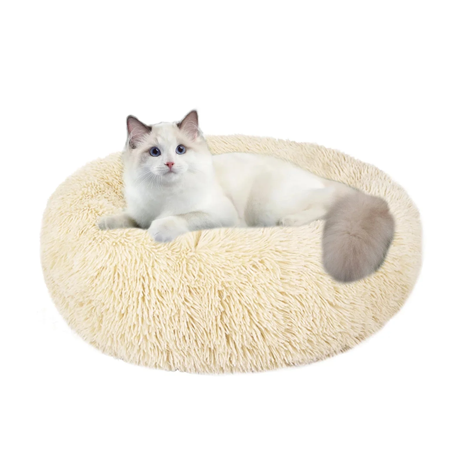Calming Donut Dog Bed Anti-Anxiety - Image 5