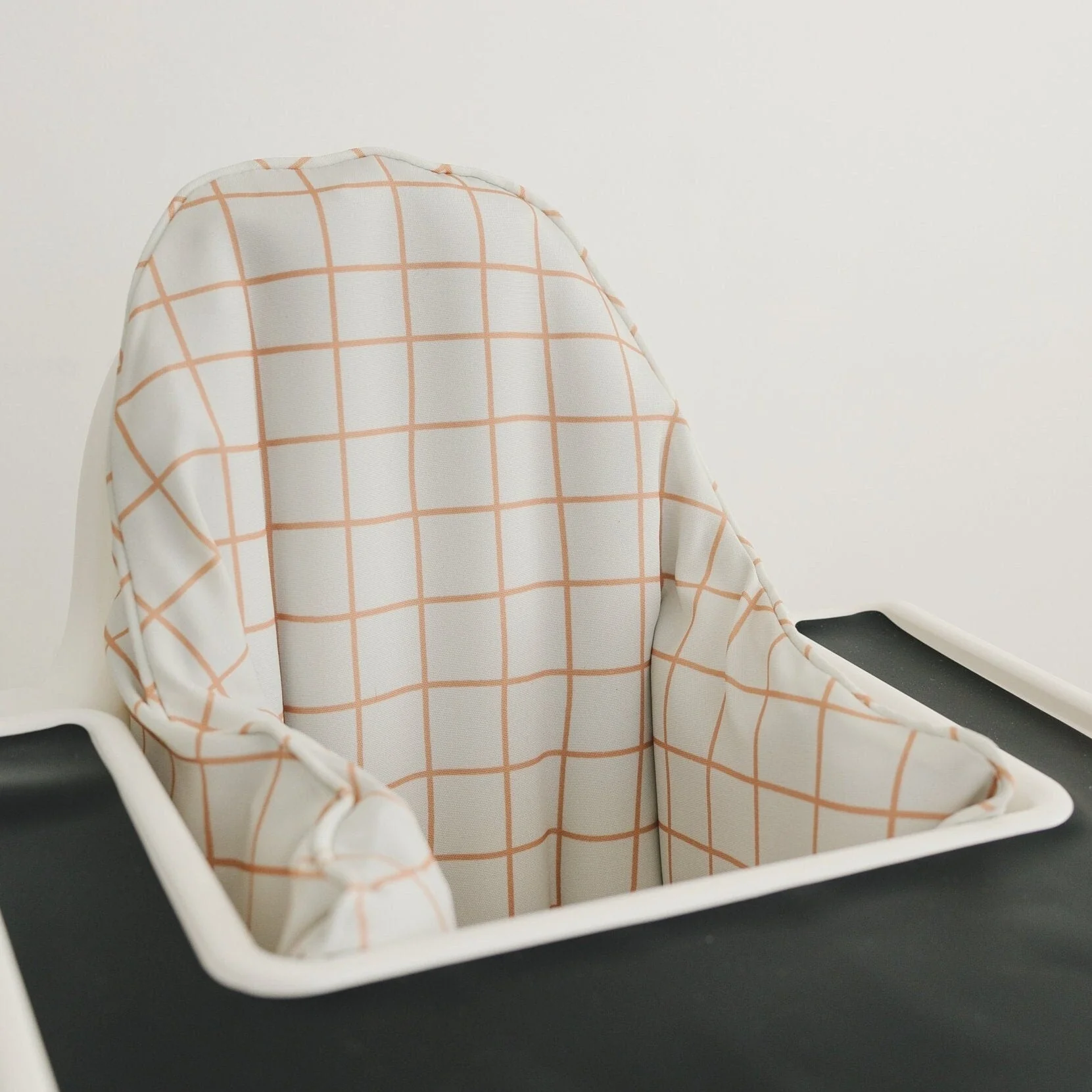 Camel Windowpane IKEA Antilop Cushion Cover