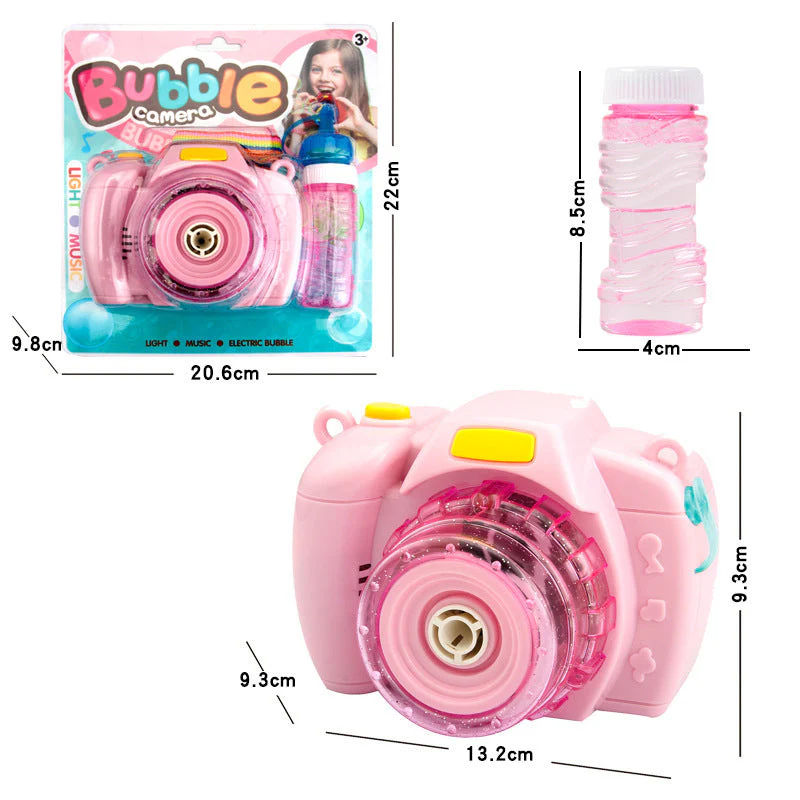 Camera Bubble Blowing Toys For Kids Fully-Automatic Soap Bubble Machine - Image 2