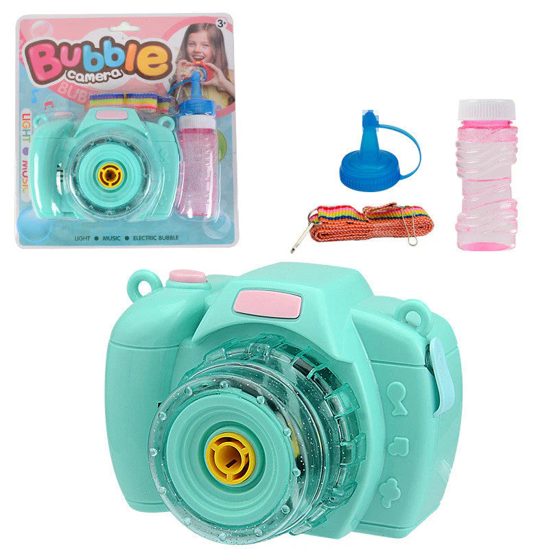 Camera Bubble Blowing Toys For Kids Fully-Automatic Soap Bubble Machine - Image 3