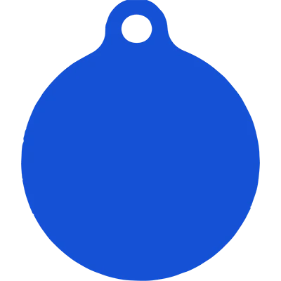 Camo Blue HD Dog ID Tag - Image 4