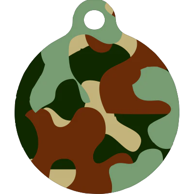 Camo Dog HD Dog ID Tag - Image 3