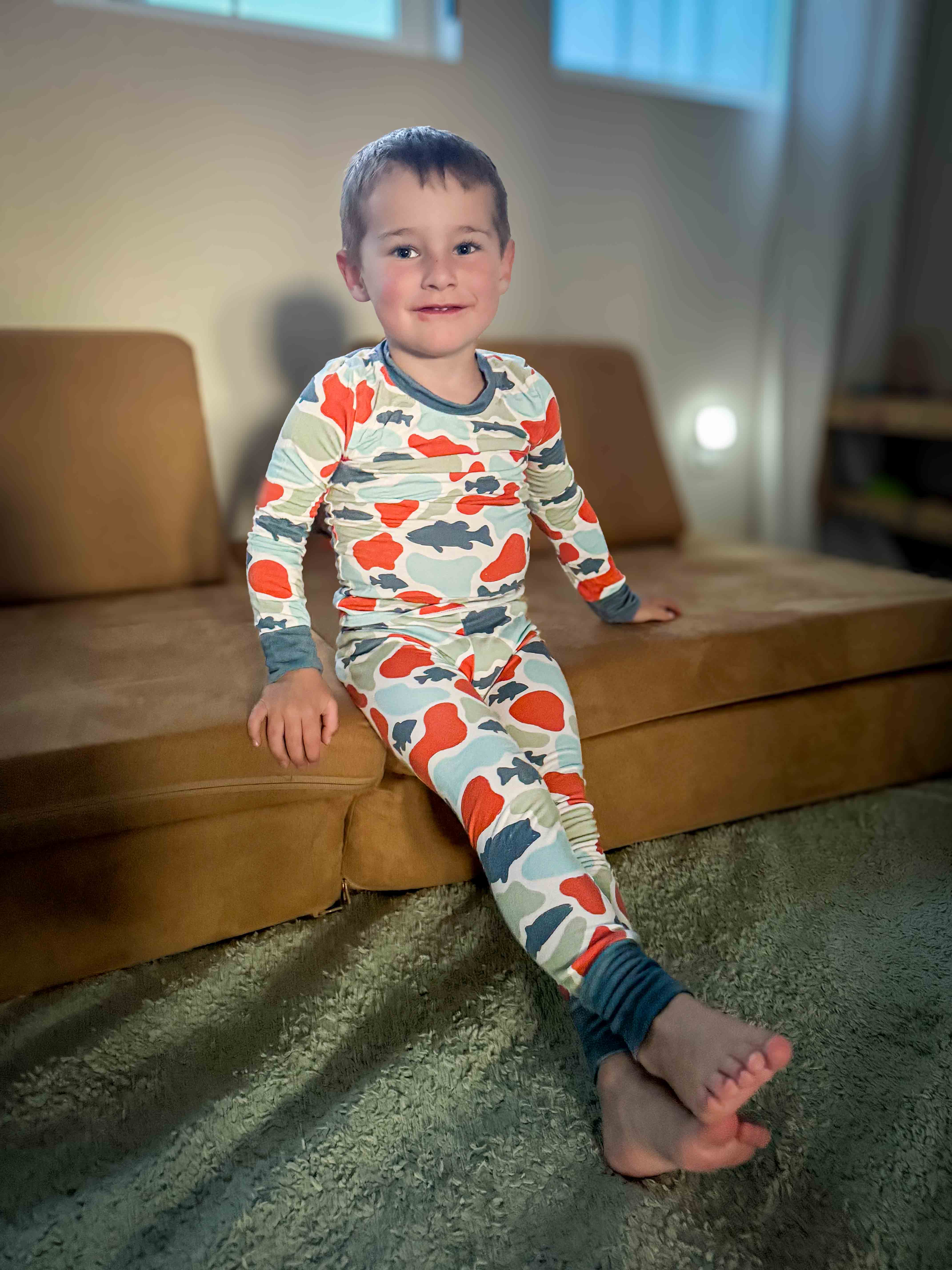 Camo fish bamboo pj set - Image 7