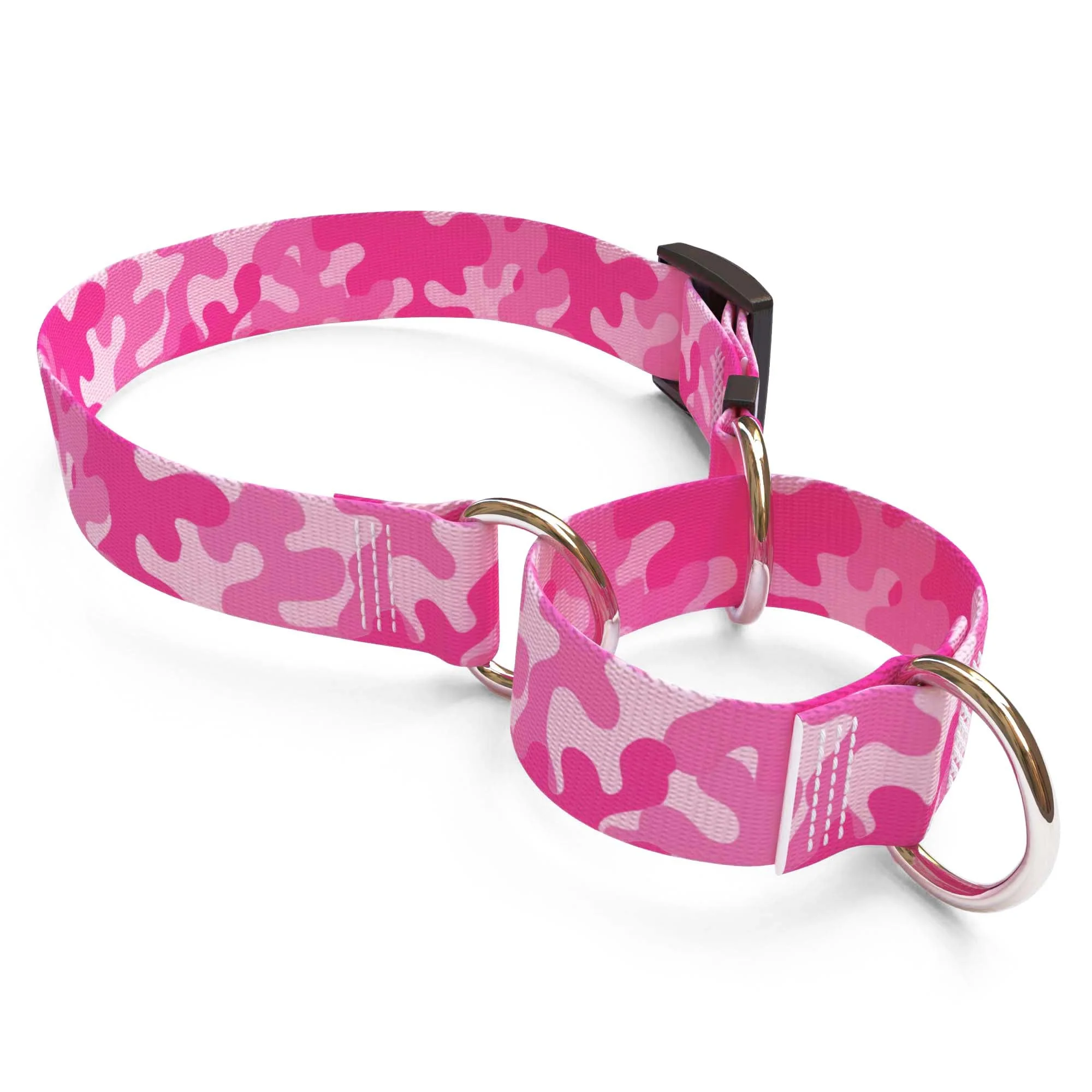 Camo Pink Dog Collar - Image 3