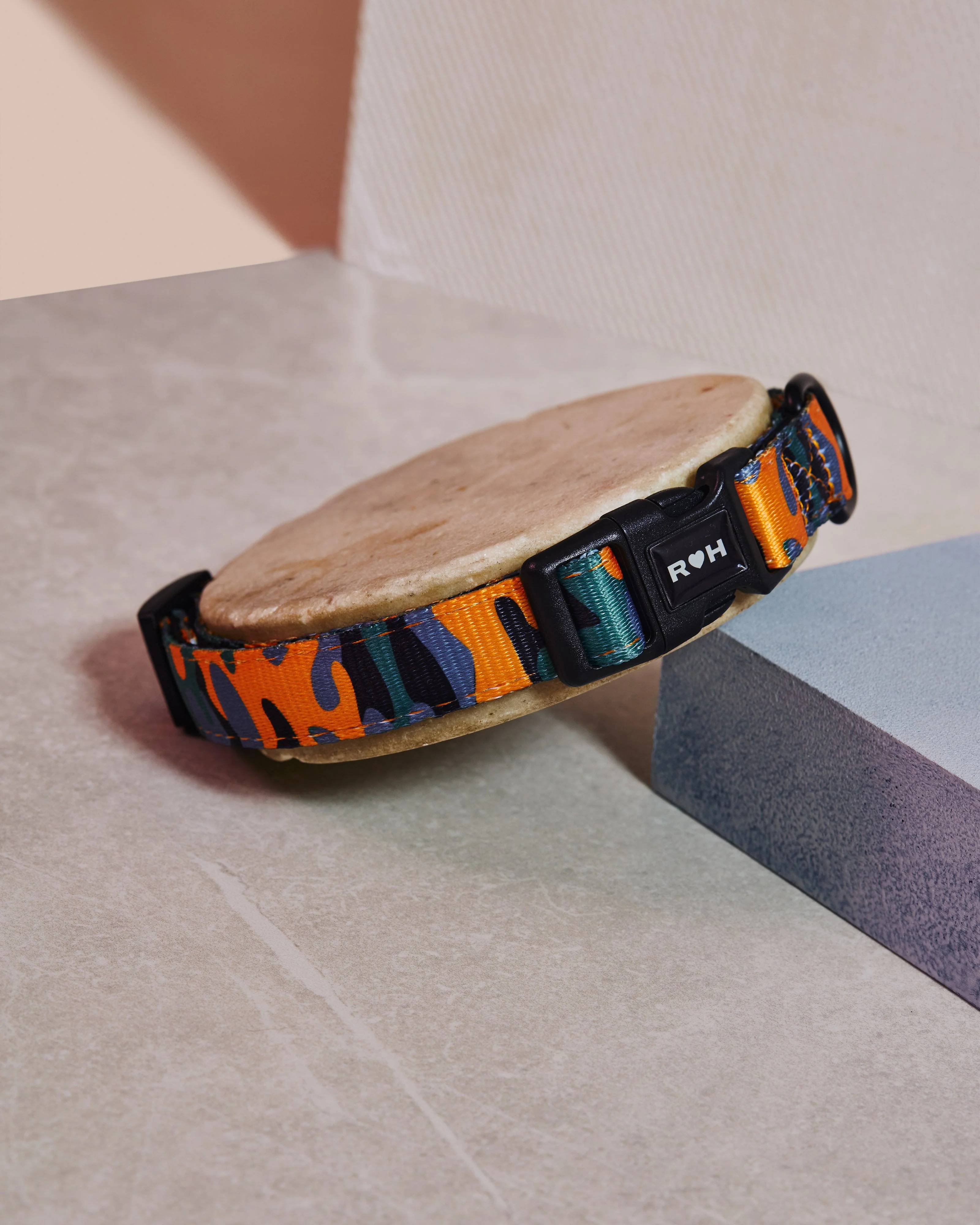 Camo QT Orange Collar & Bowtie - Image 4