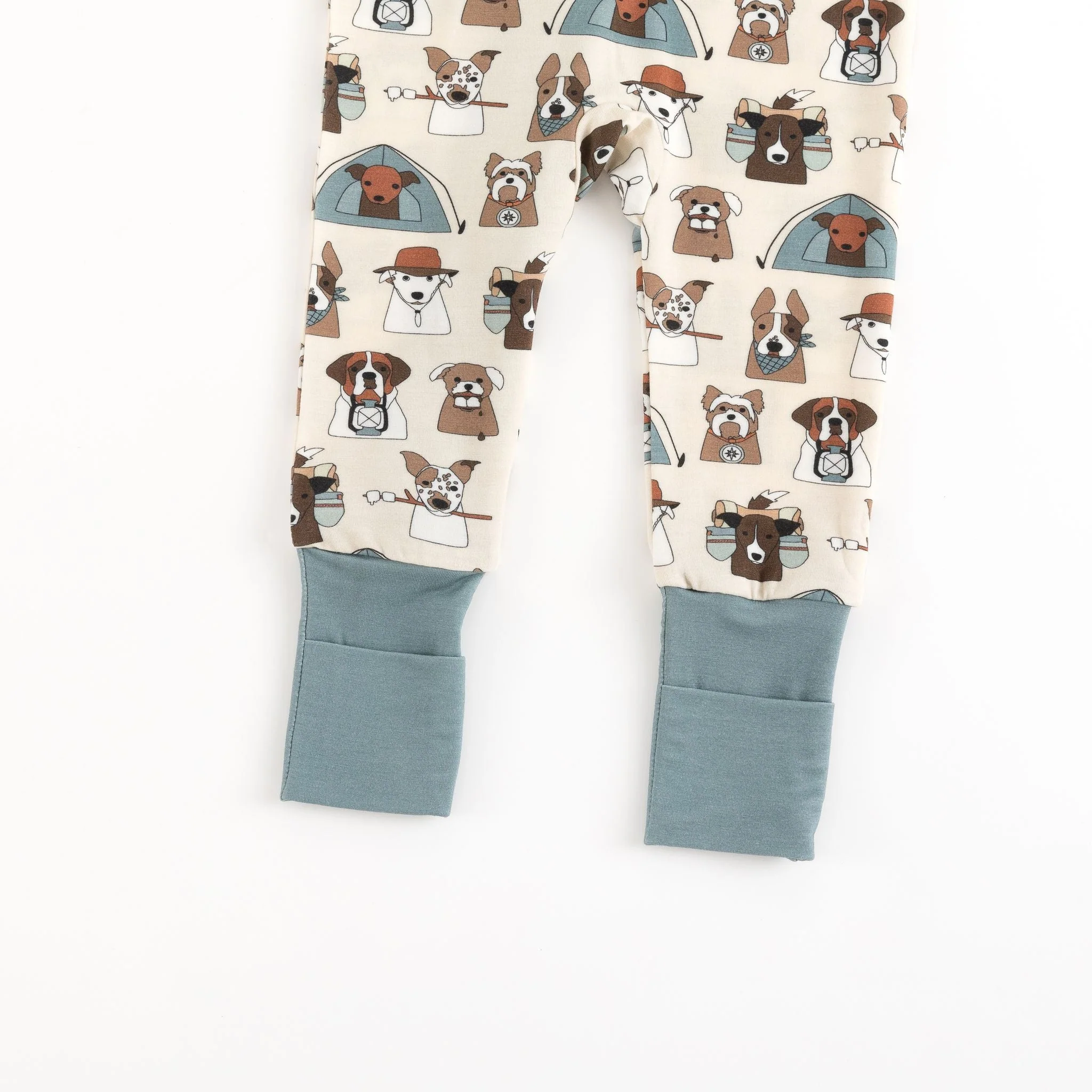 Camp Paws (Convertible Zip Footies) - Blue - Image 6
