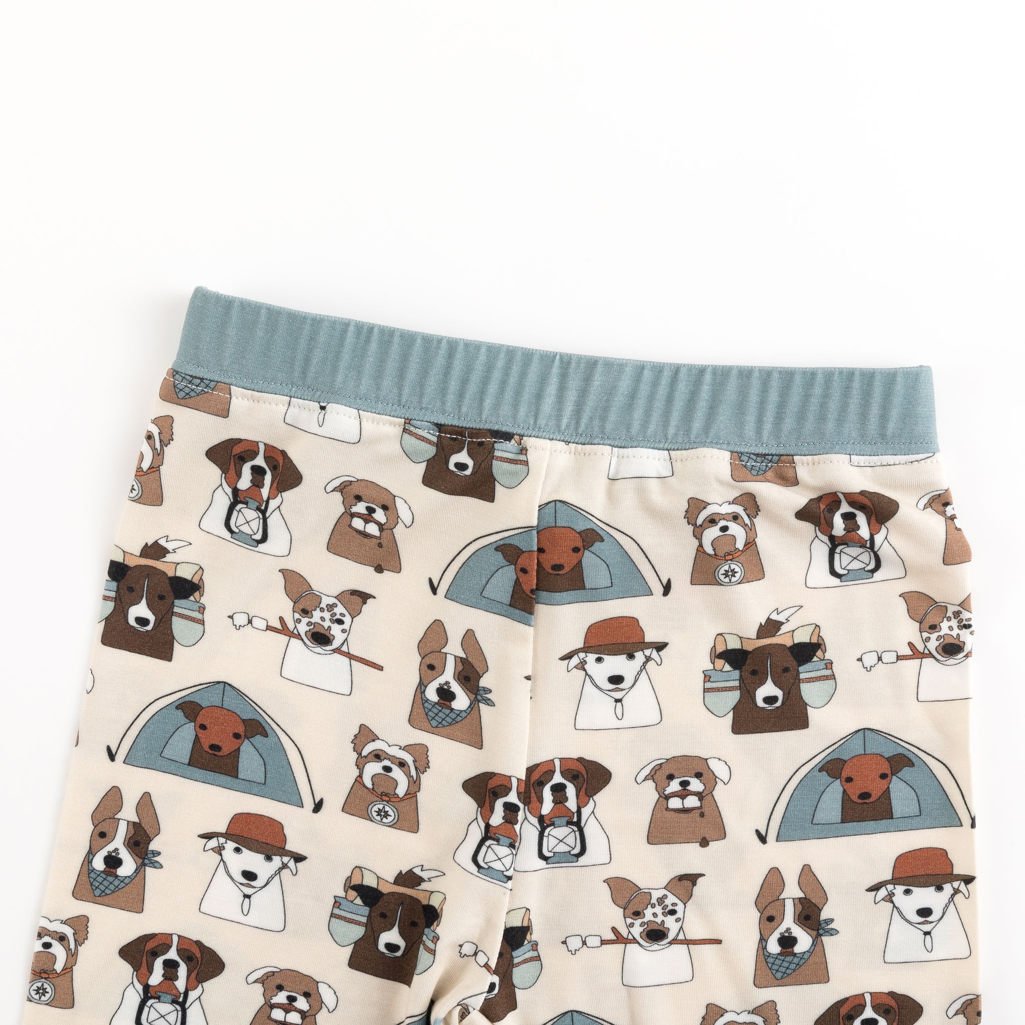 Camp Paws (Long Sleeve PJ) - Blue - Image 5