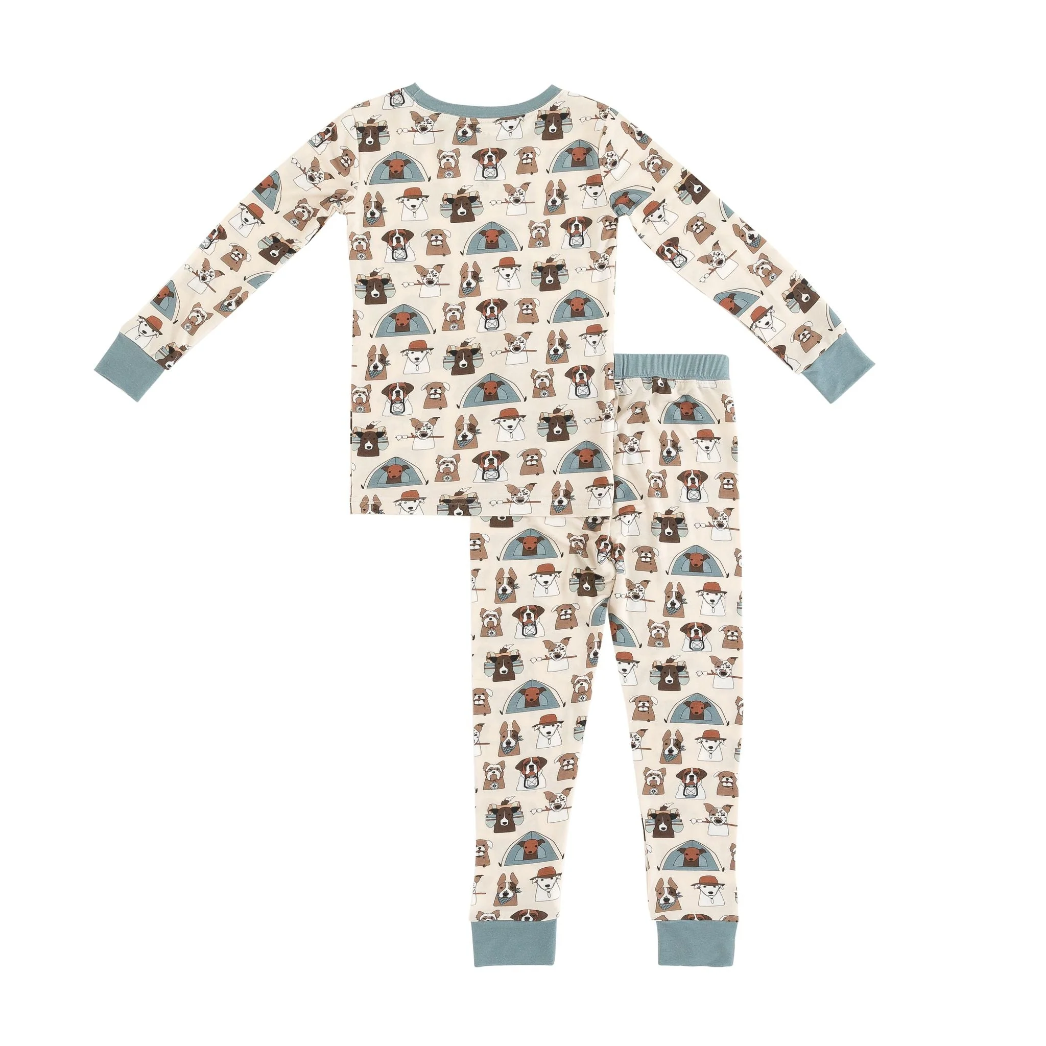 Camp Paws (Long Sleeve PJ) - Blue - Image 6