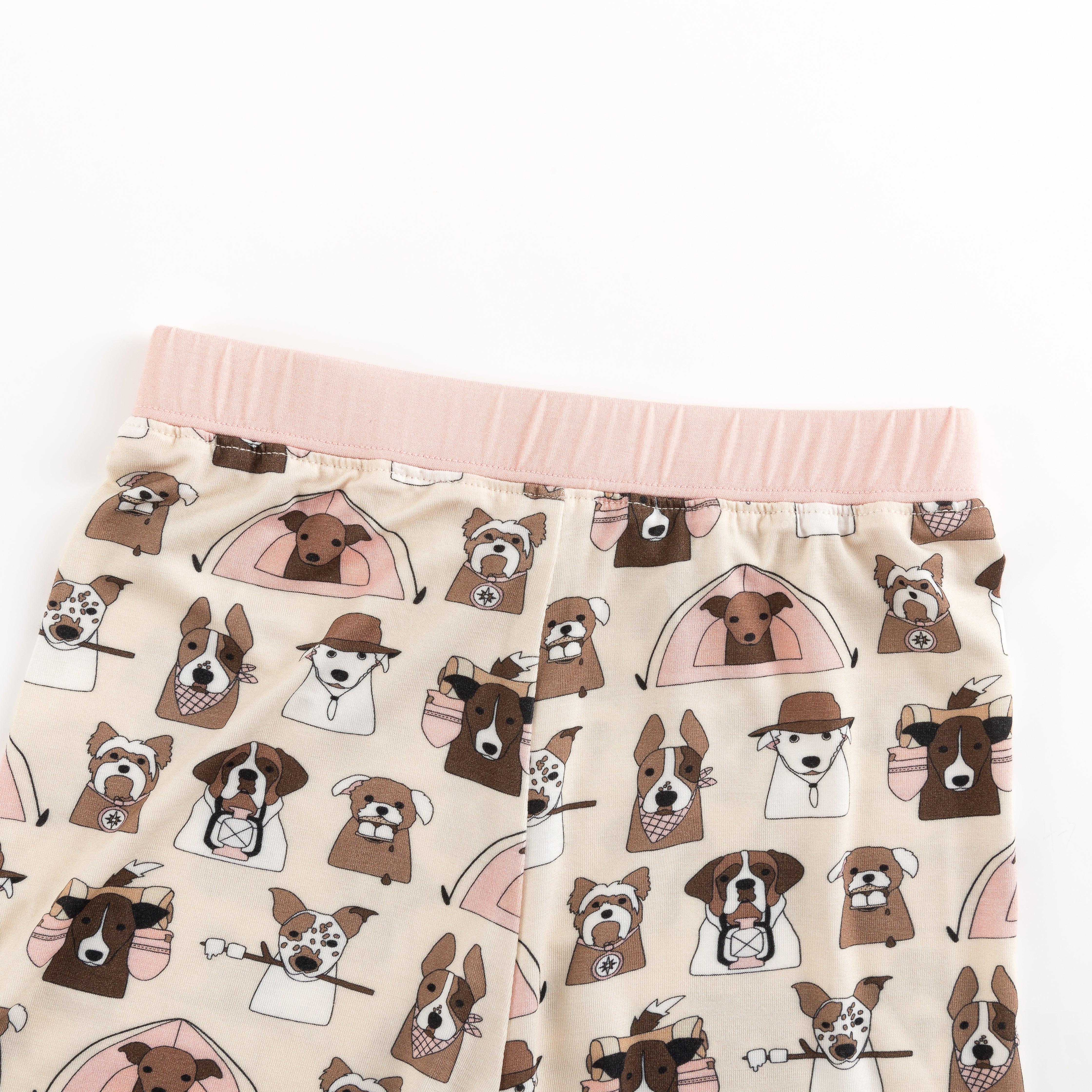 Camp Paws (Short Sleeve PJ) - Pink - Image 6