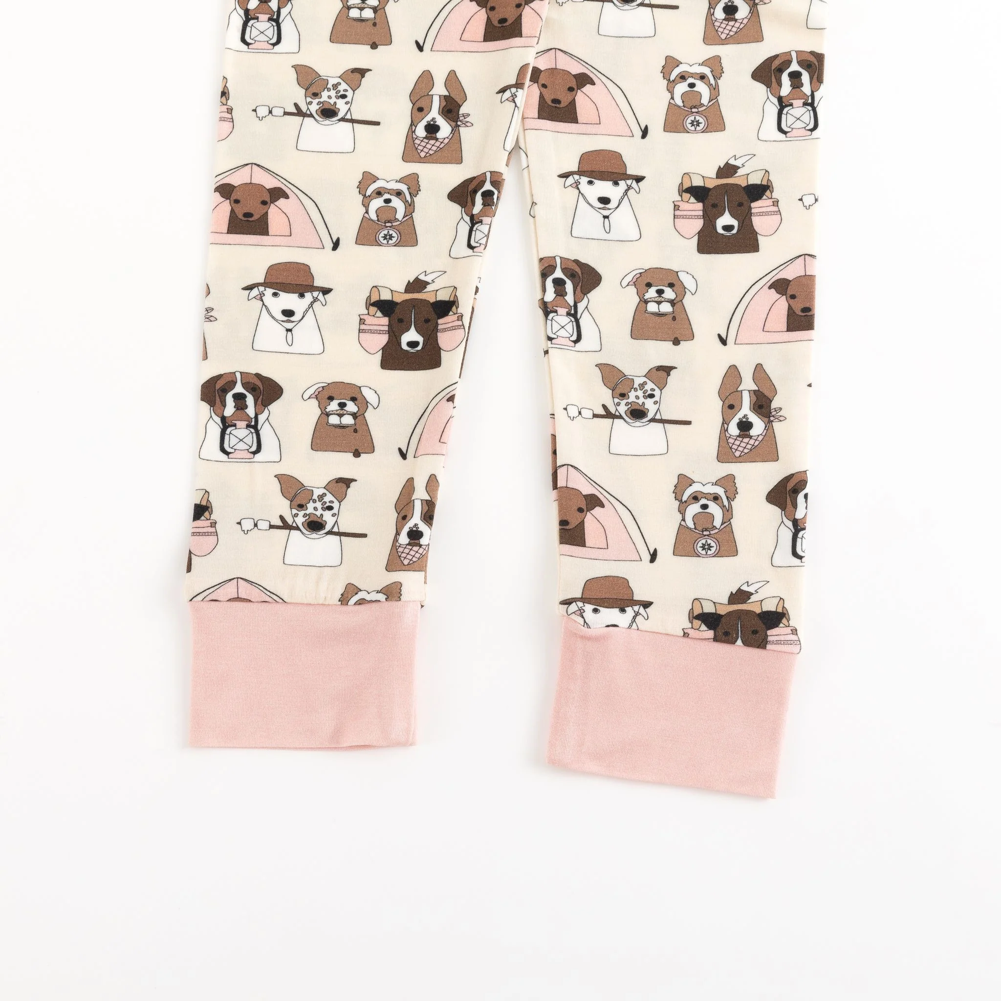 Camp Paws (Short Sleeve PJ) - Pink - Image 7