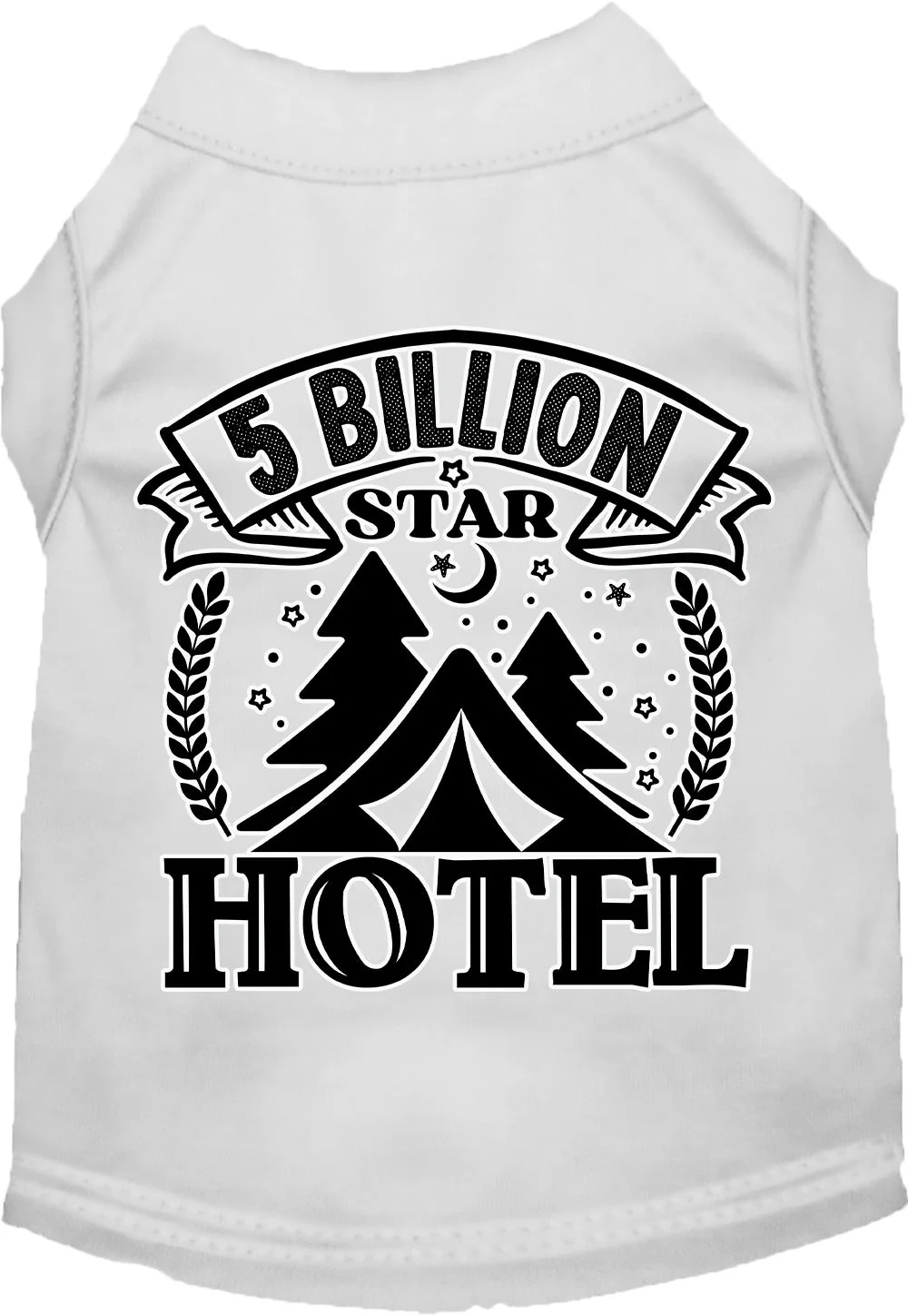Camping Cat or Dog Shirt for Pets "5 Billion Stars" - Image 11