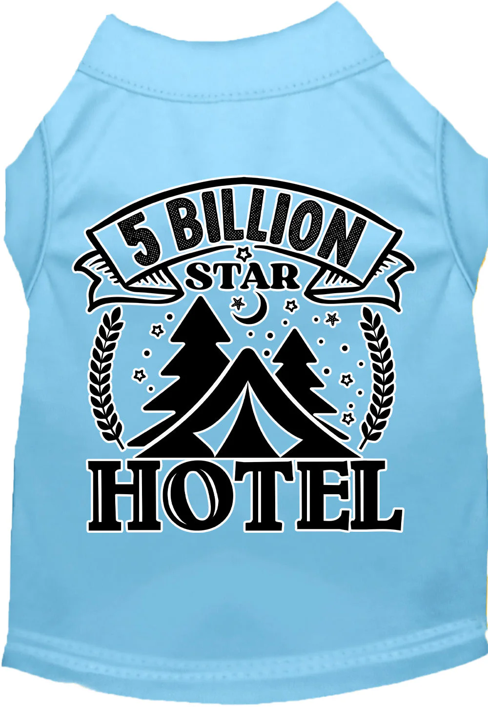 Camping Cat or Dog Shirt for Pets "5 Billion Stars" - Image 2