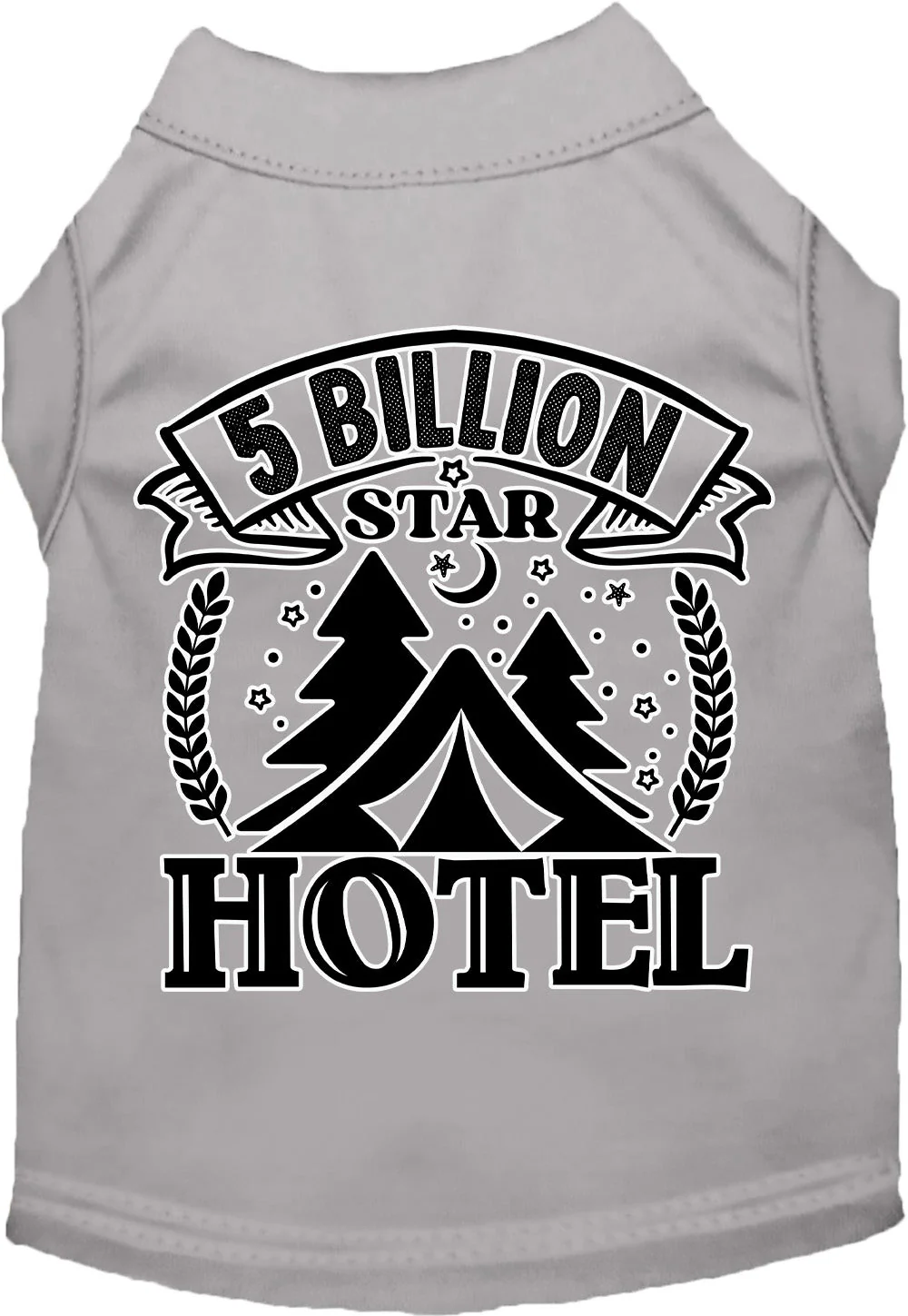 Camping Cat or Dog Shirt for Pets "5 Billion Stars" - Image 3