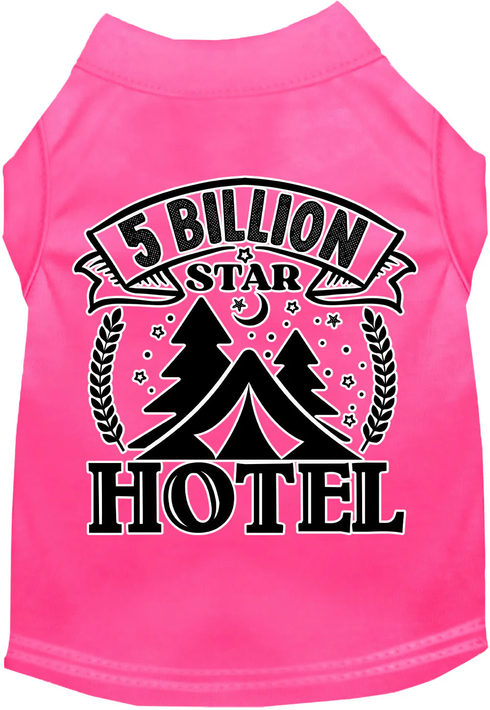 Camping Cat or Dog Shirt for Pets "5 Billion Stars" - Image 5