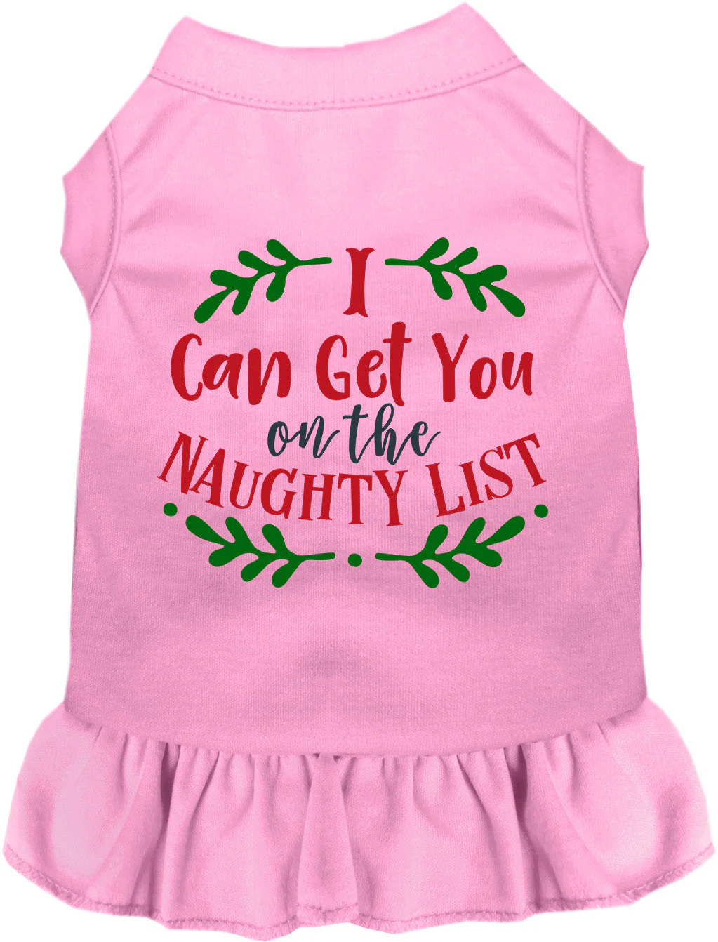 Can Get You on the List Christmas Pet Dress - Image 4