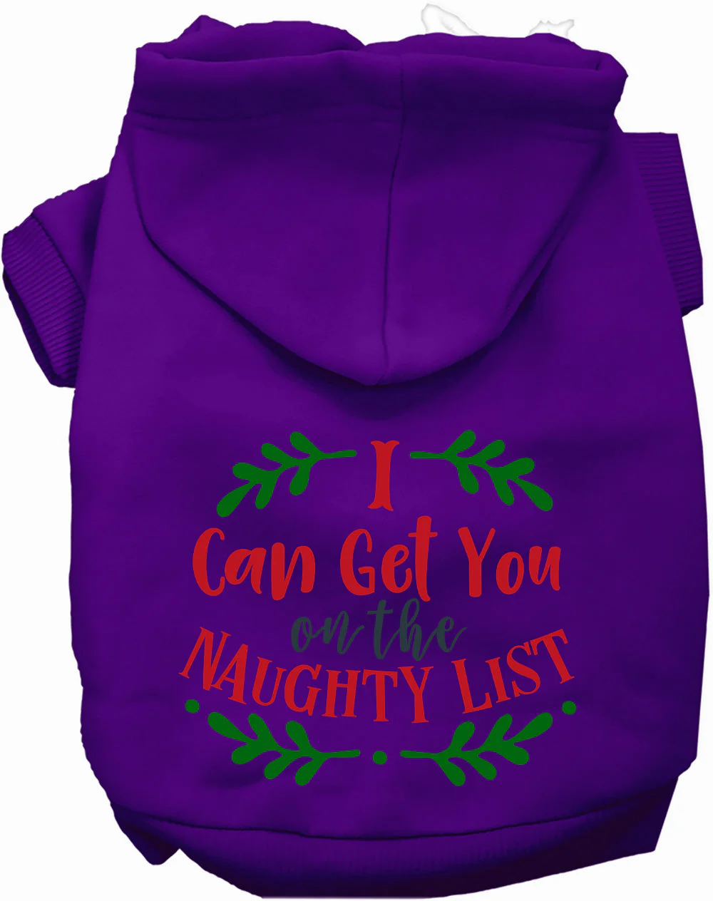 Can Get You on the List Christmas Pet Hoodie - Image 10