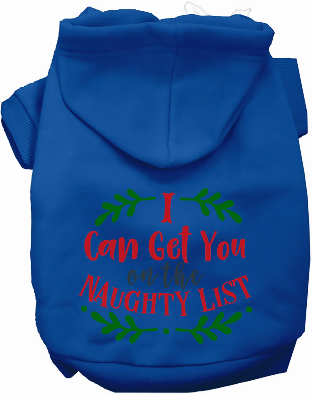 Can Get You on the List Christmas Pet Hoodie - Image 4