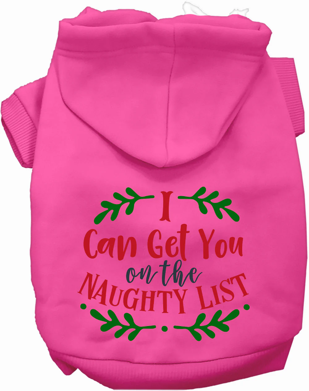 Can Get You on the List Christmas Pet Hoodie - Image 5