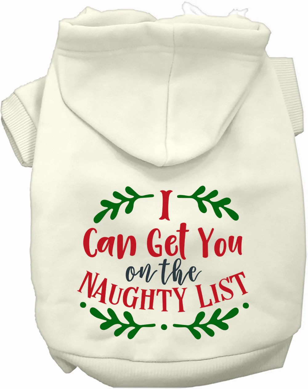 Can Get You on the List Christmas Pet Hoodie - Image 7