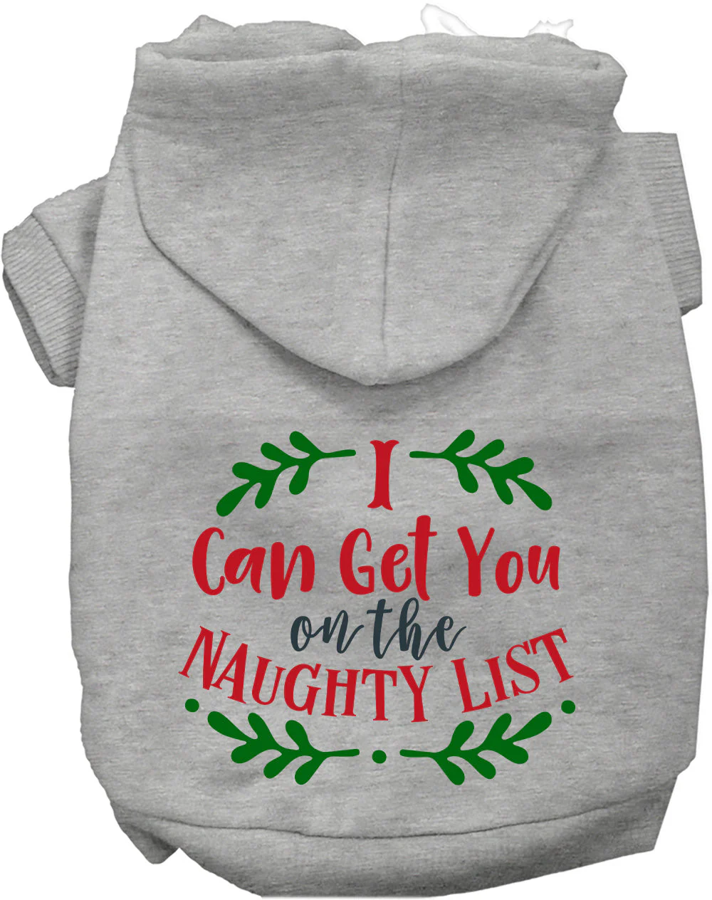 Can Get You on the List Christmas Pet Hoodie - Image 8