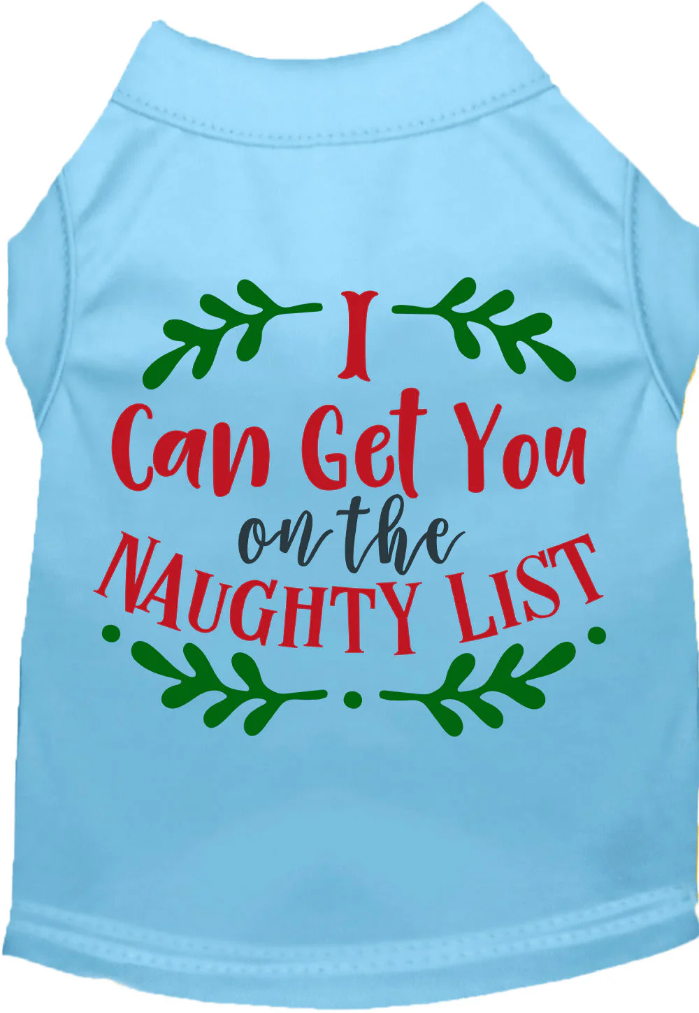 Can Get You on the List Christmas Pet Shirt - Image 3