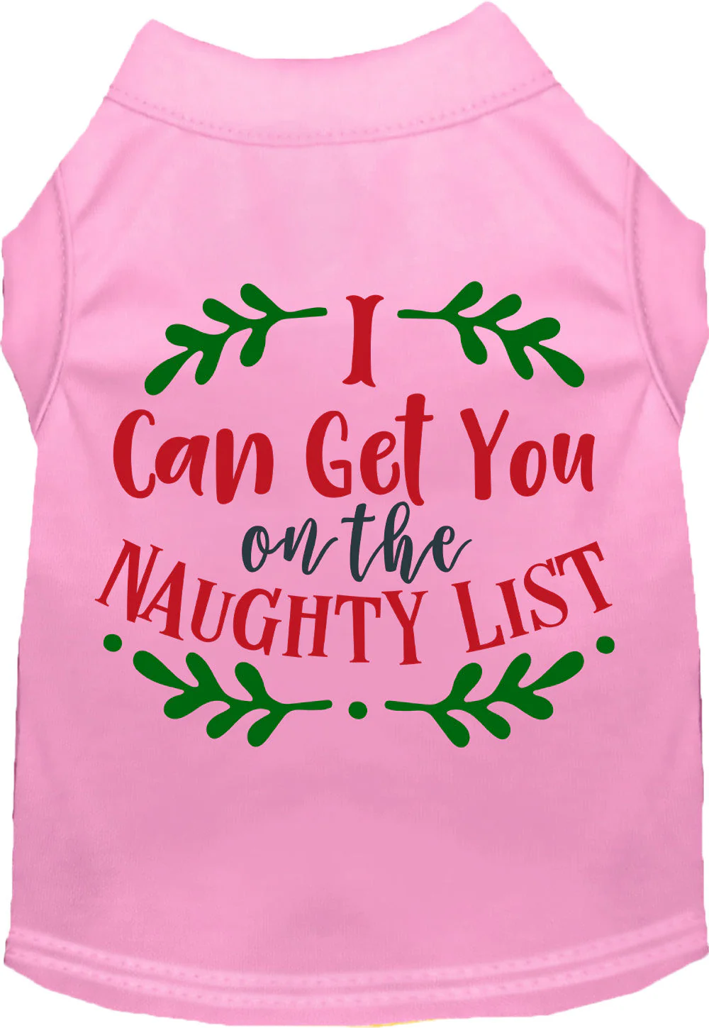 Can Get You on the List Christmas Pet Shirt - Image 4