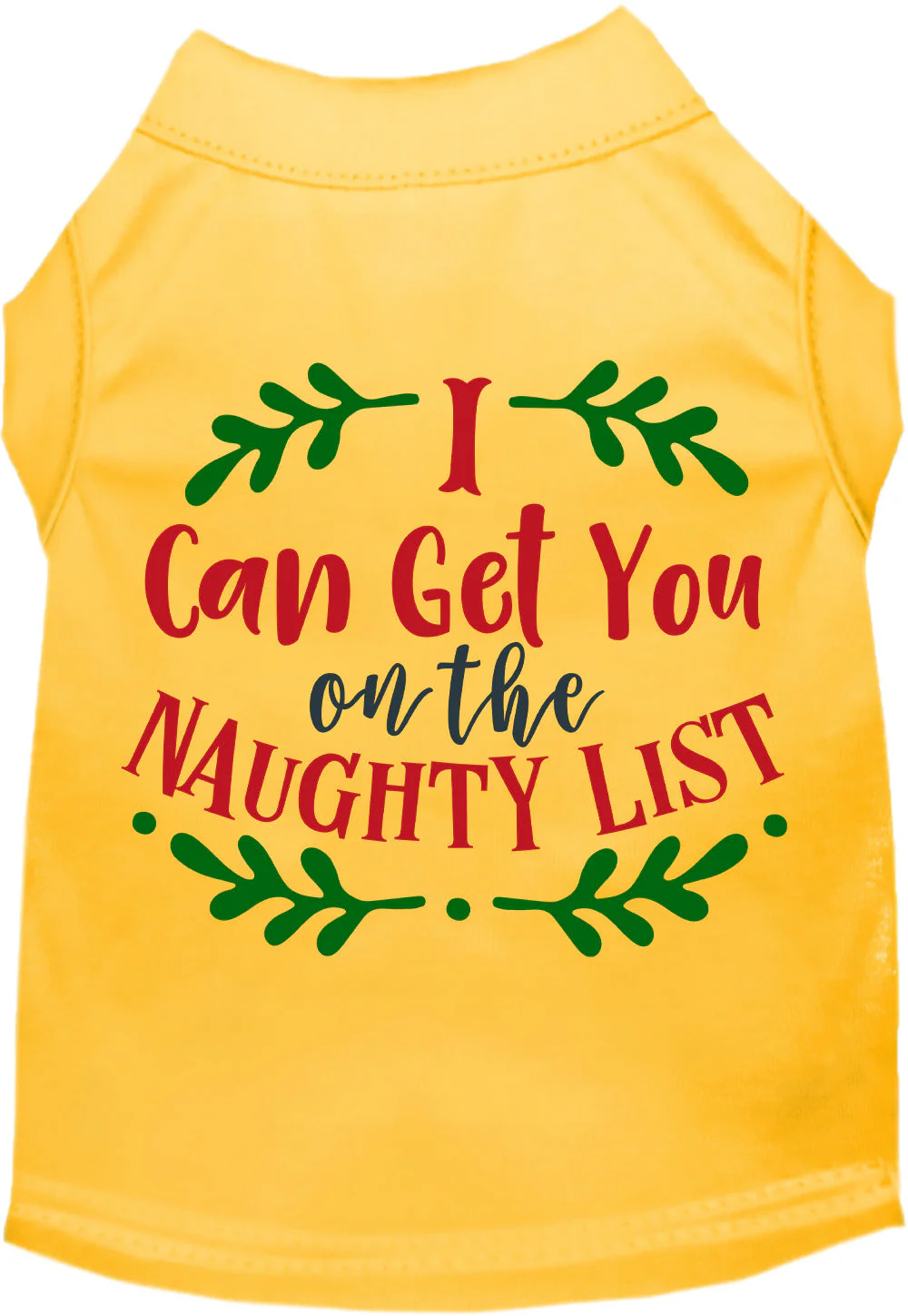 Can Get You on the List Christmas Pet Shirt - Image 8