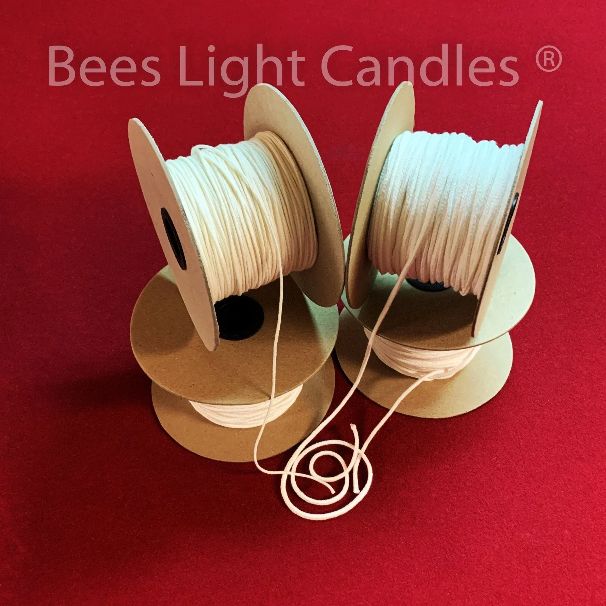 Candle Wick Spools | Square Braided Cotton | Wick Size - 1|0 2|0 3|0 4|0 5|0 6|0 #1 #2 #3 #4 #5 #6