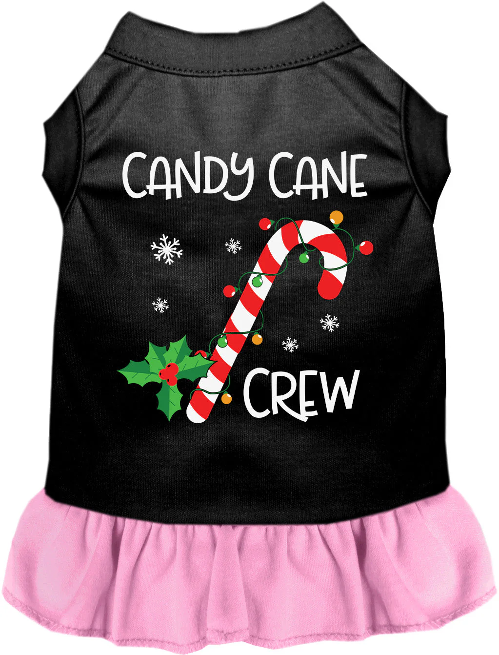 Candy Cane Crew Pet Dress - Image 4