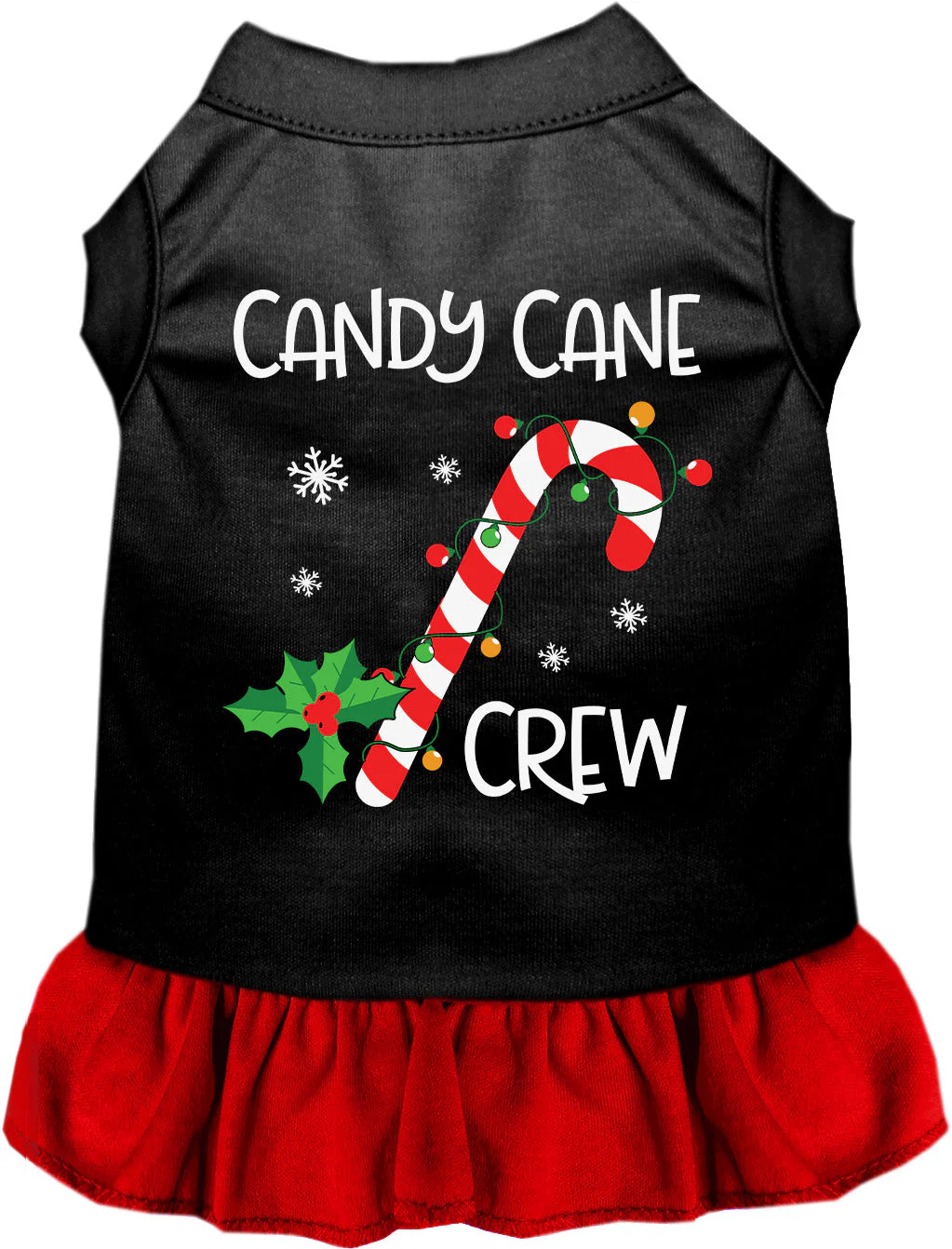 Candy Cane Crew Pet Dress - Image 5