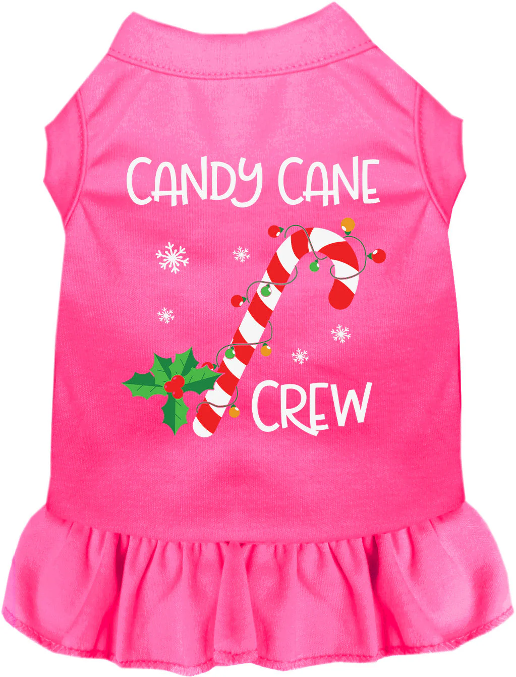 Candy Cane Crew Pet Dress - Image 6