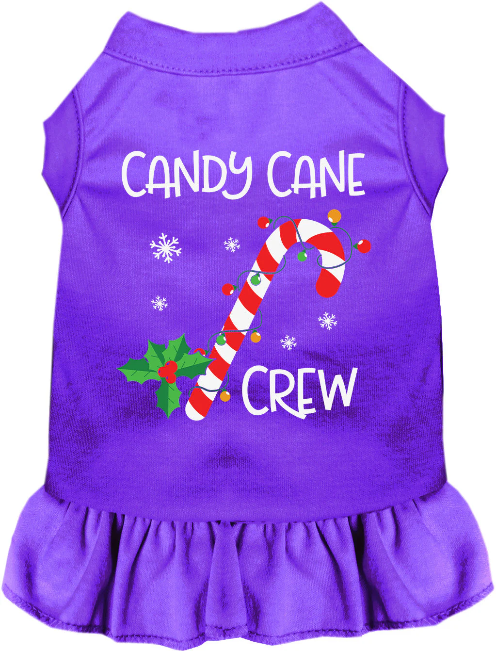 Candy Cane Crew Pet Dress - Image 7