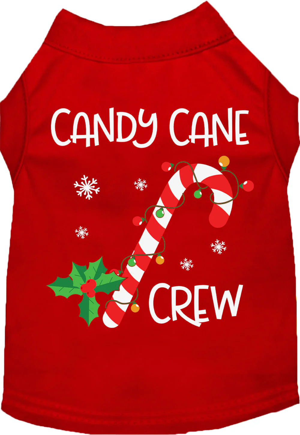 Candy Cane Crew Pet Shirt - Image 11
