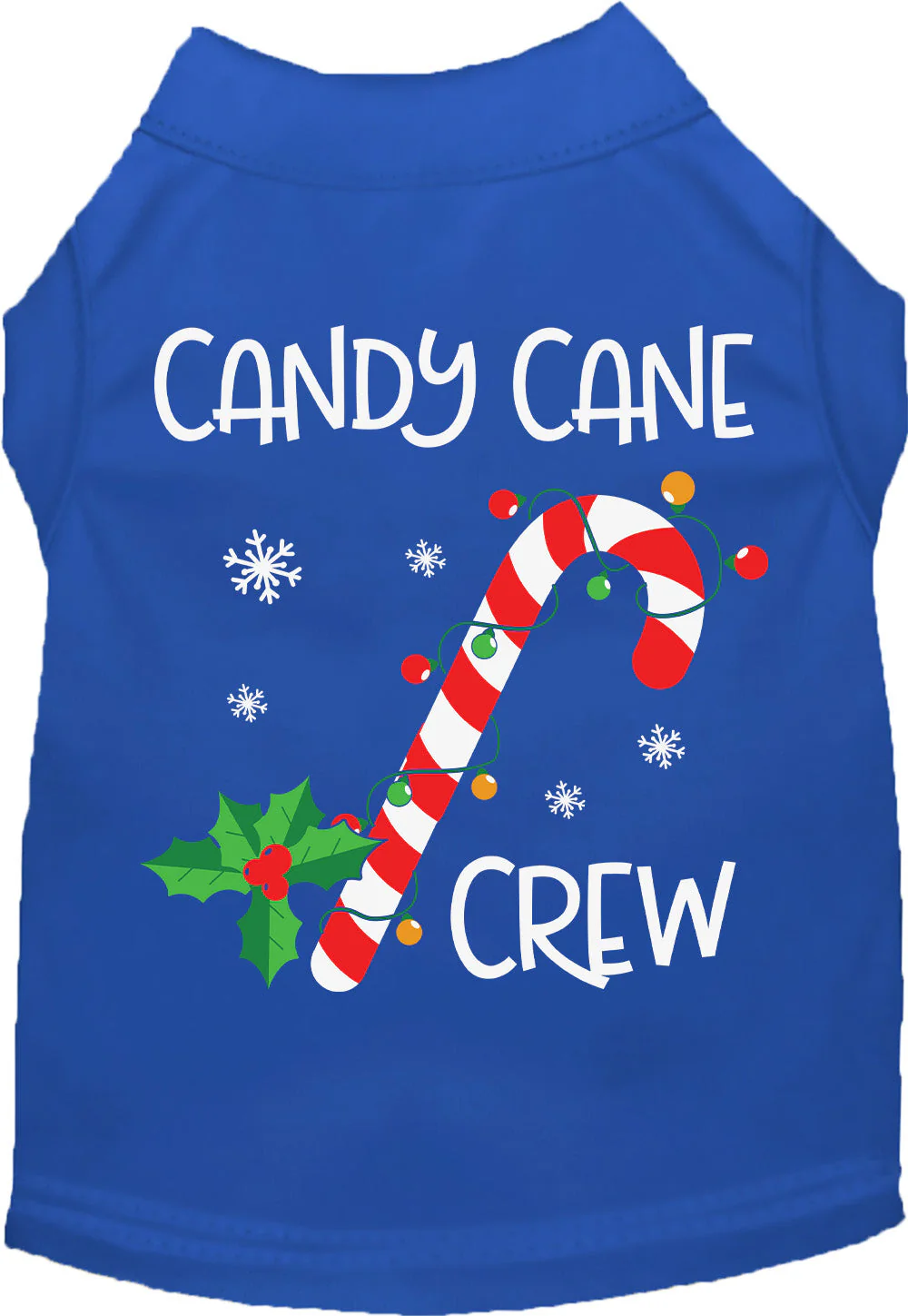 Candy Cane Crew Pet Shirt - Image 3