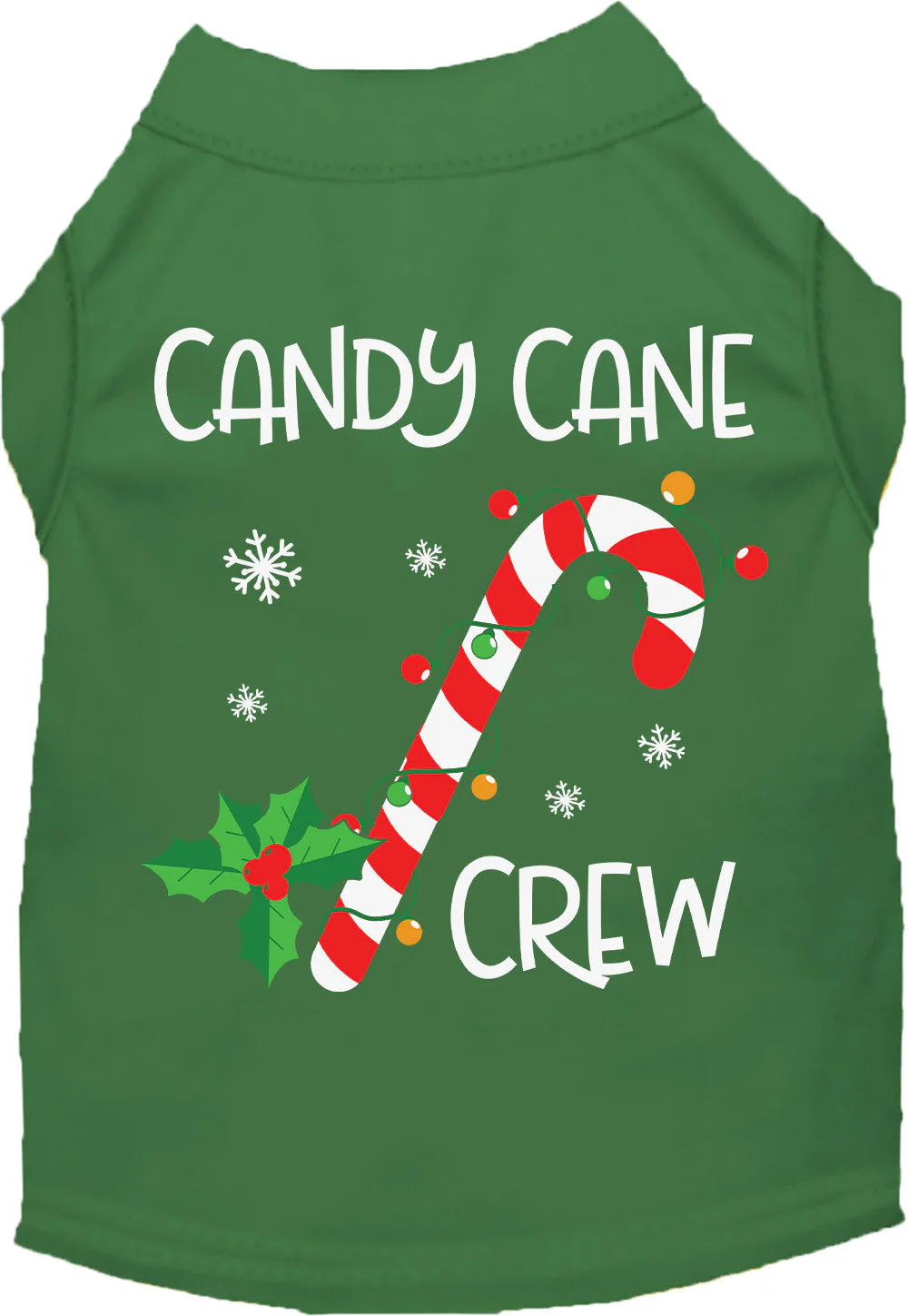 Candy Cane Crew Pet Shirt - Image 6
