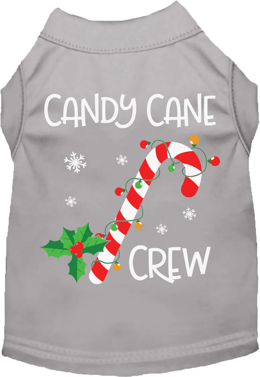 Candy Cane Crew Pet Shirt - Image 7