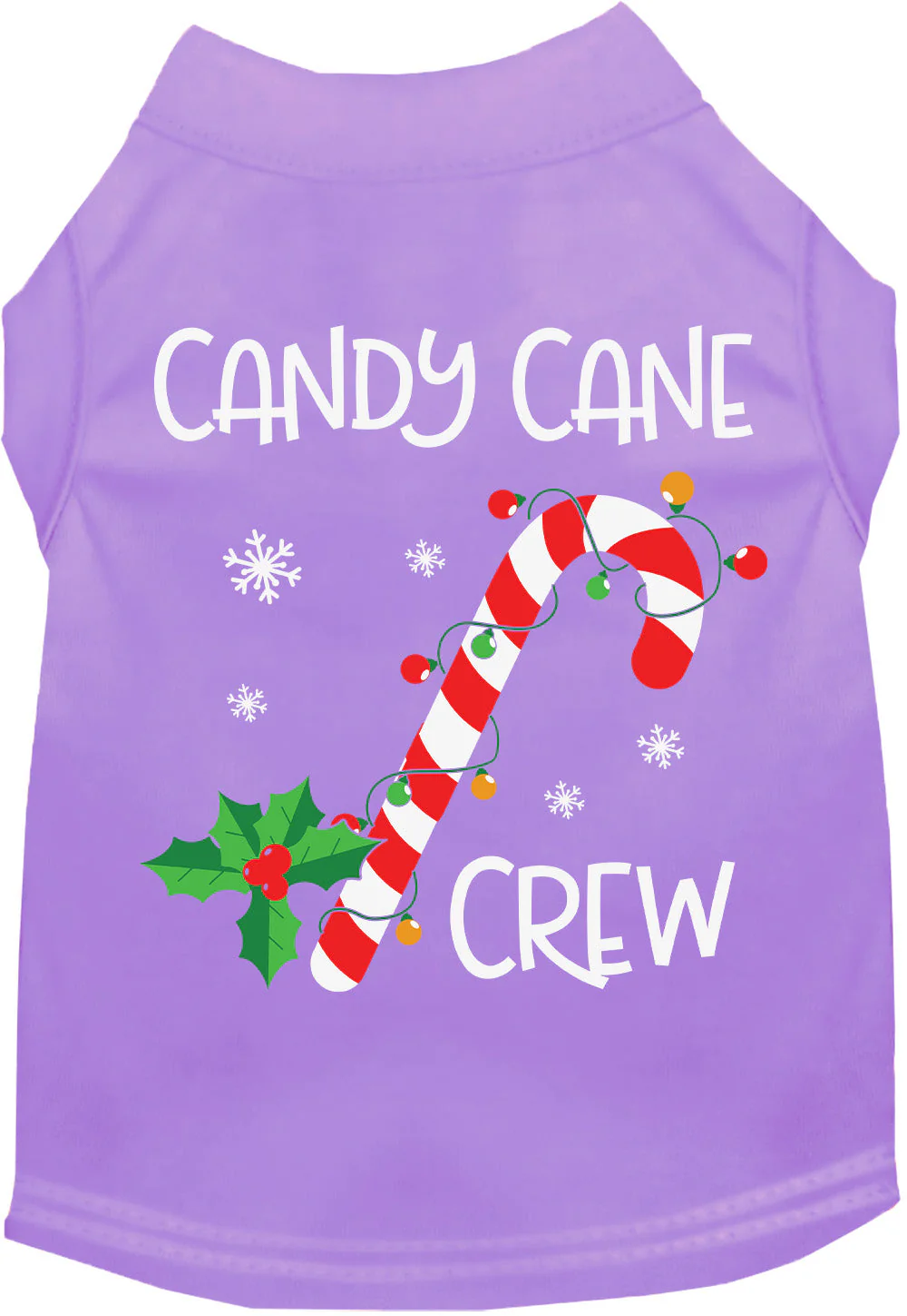 Candy Cane Crew Pet Shirt - Image 8