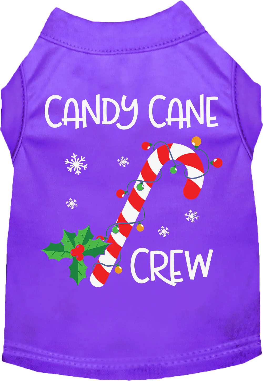 Candy Cane Crew Pet Shirt - Image 9