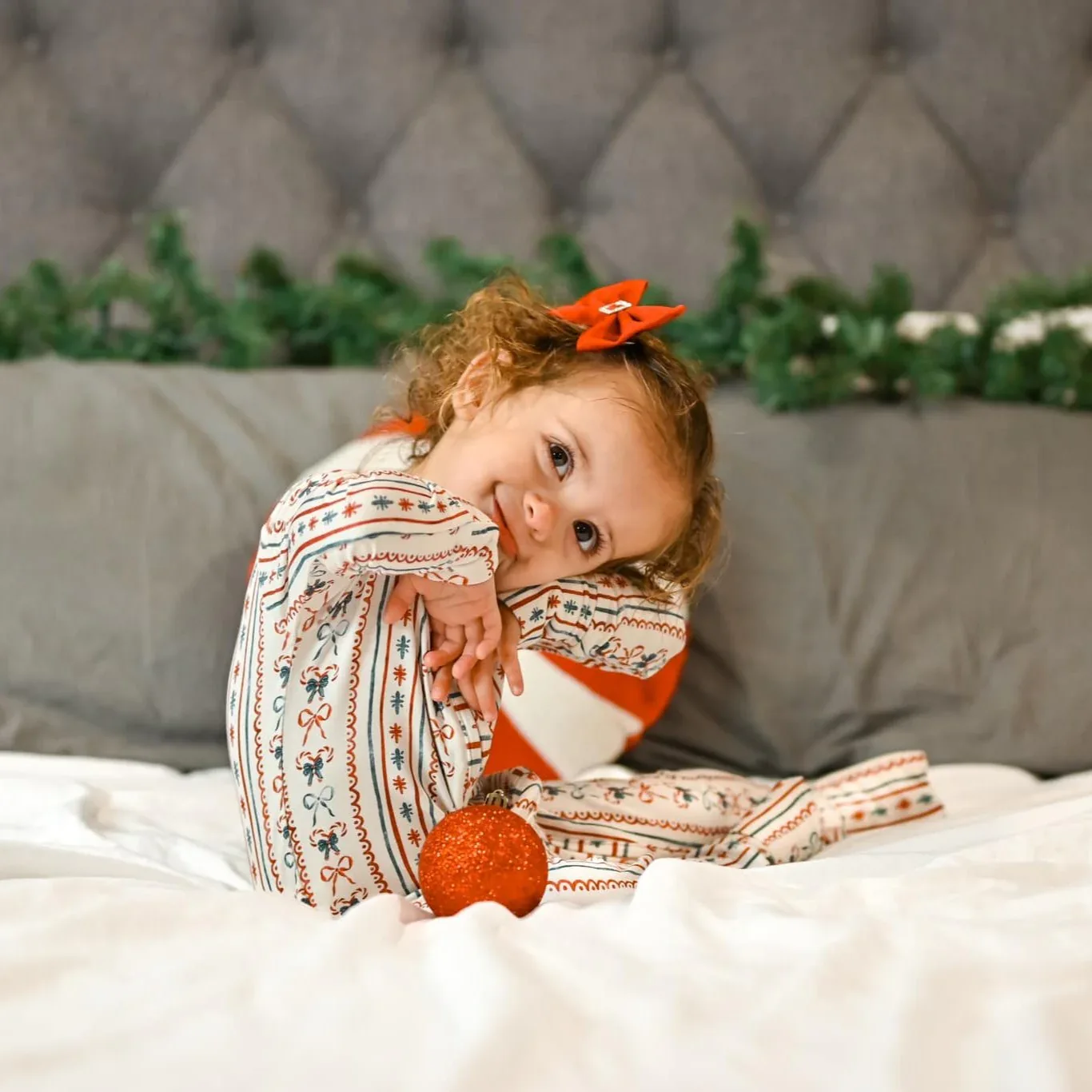 Candy Cane Lane Bamboo Christmas Pajamas - Zippy - Image 11