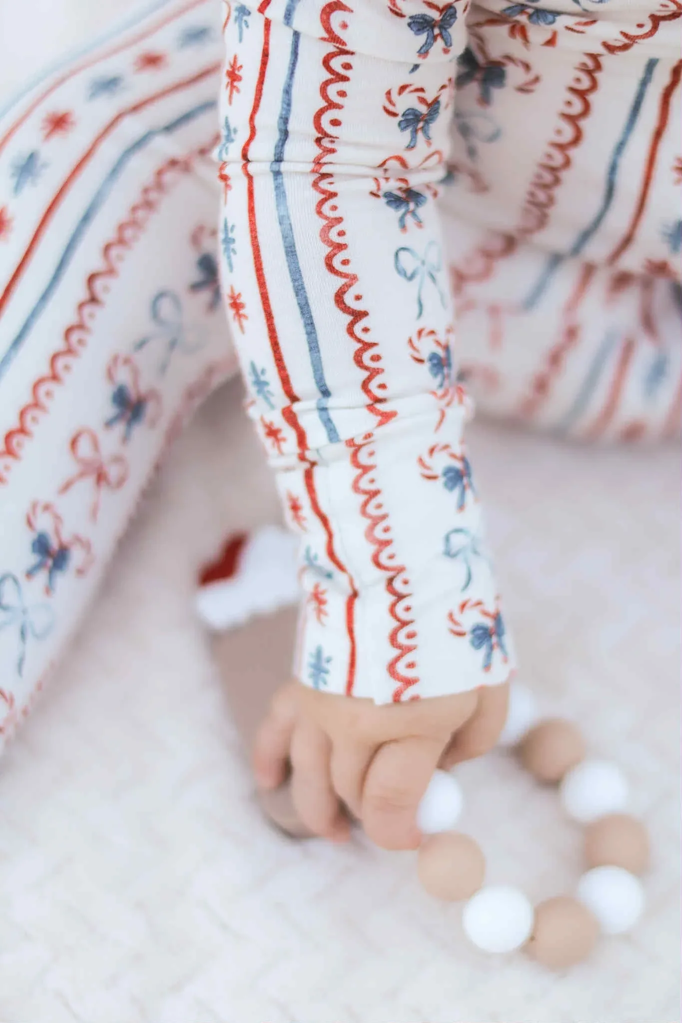 Candy Cane Lane Bamboo Christmas Pajamas - Zippy - Image 12
