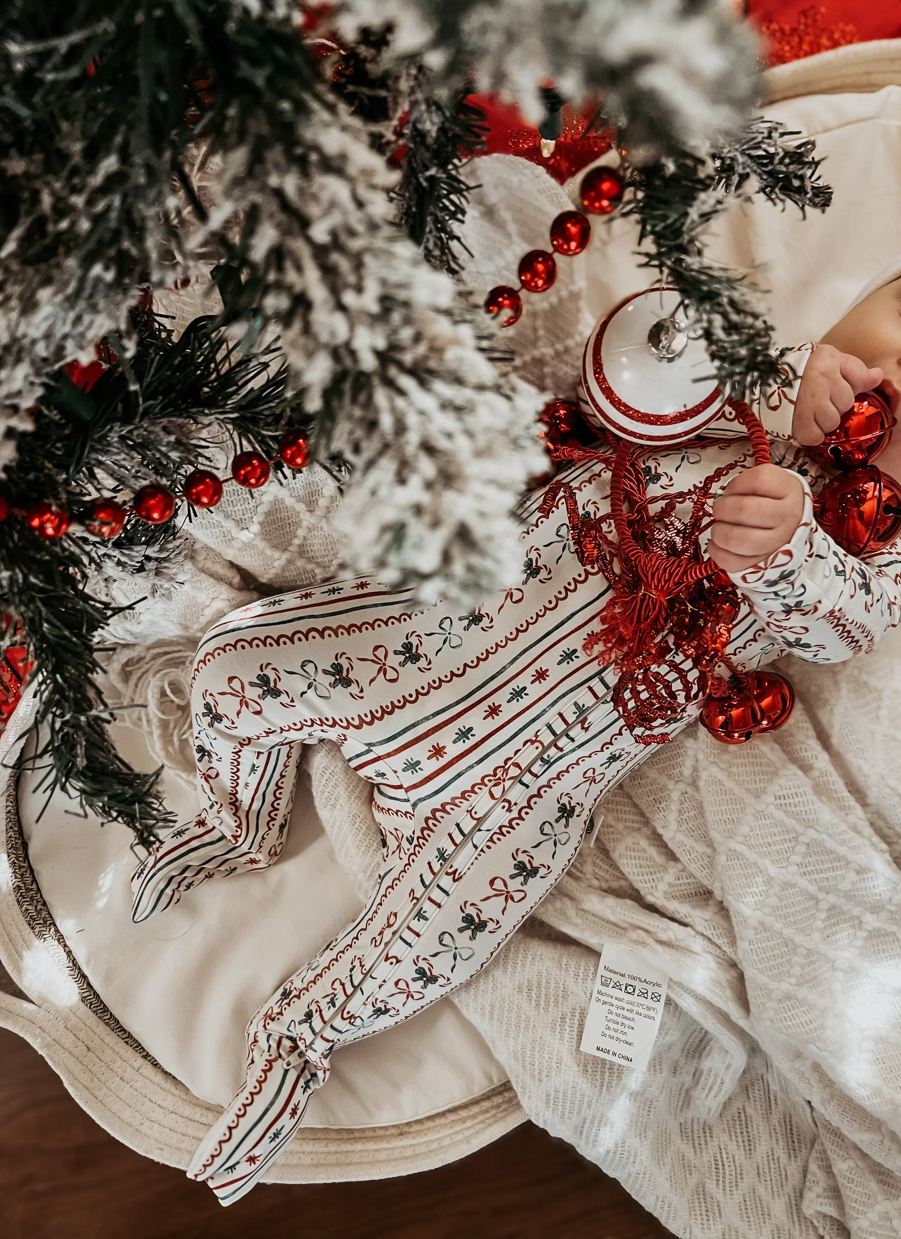 Candy Cane Lane Bamboo Christmas Pajamas - Zippy - Image 2