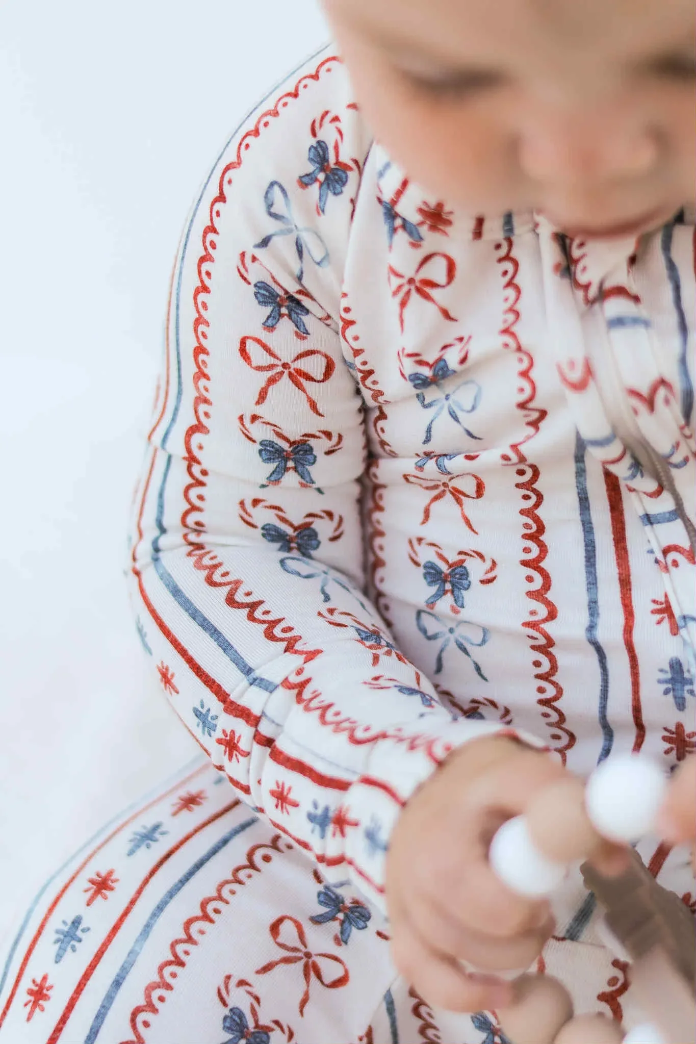 Candy Cane Lane Bamboo Christmas Pajamas - Zippy - Image 3