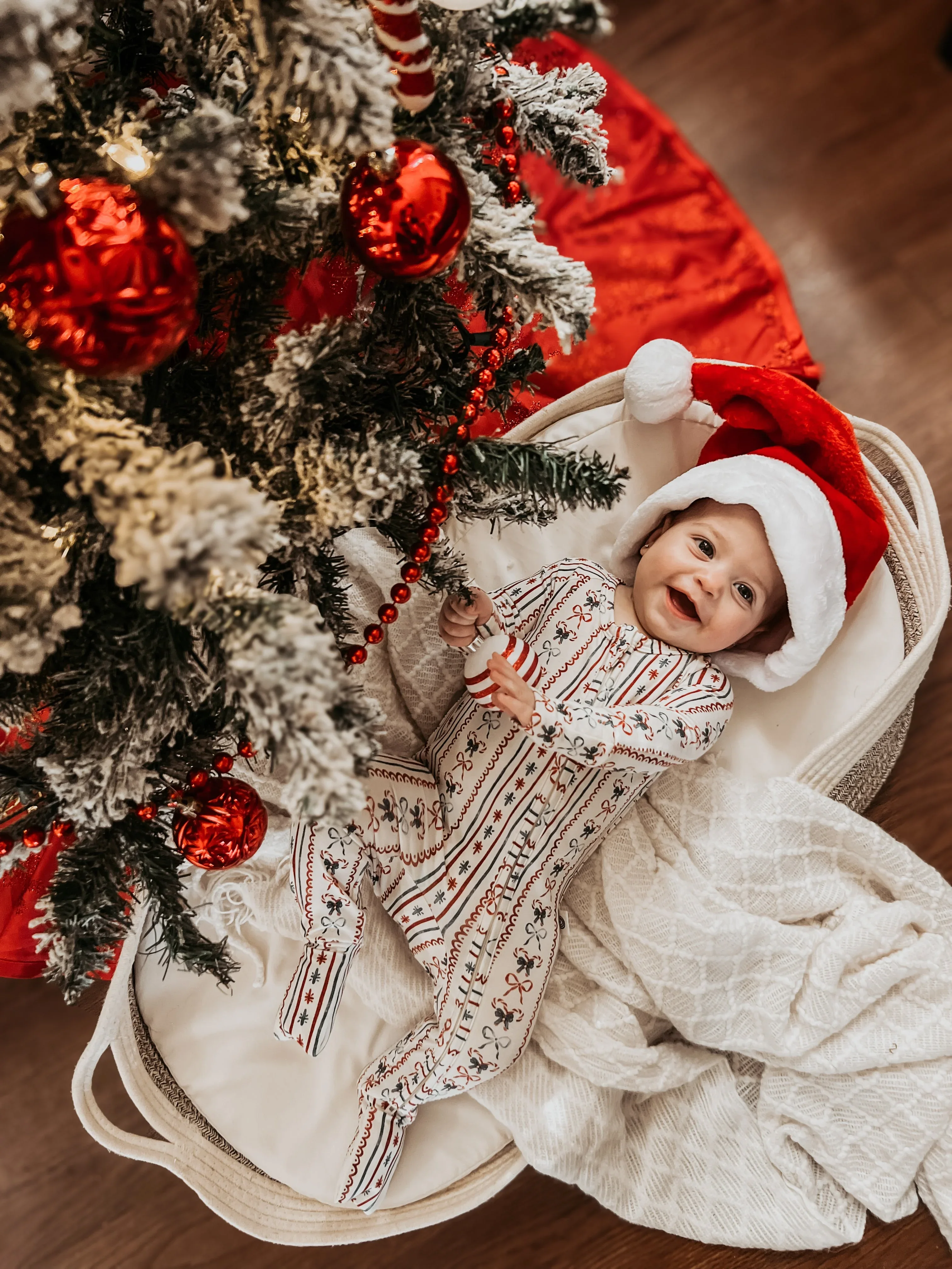 Candy Cane Lane Bamboo Christmas Pajamas - Zippy - Image 7