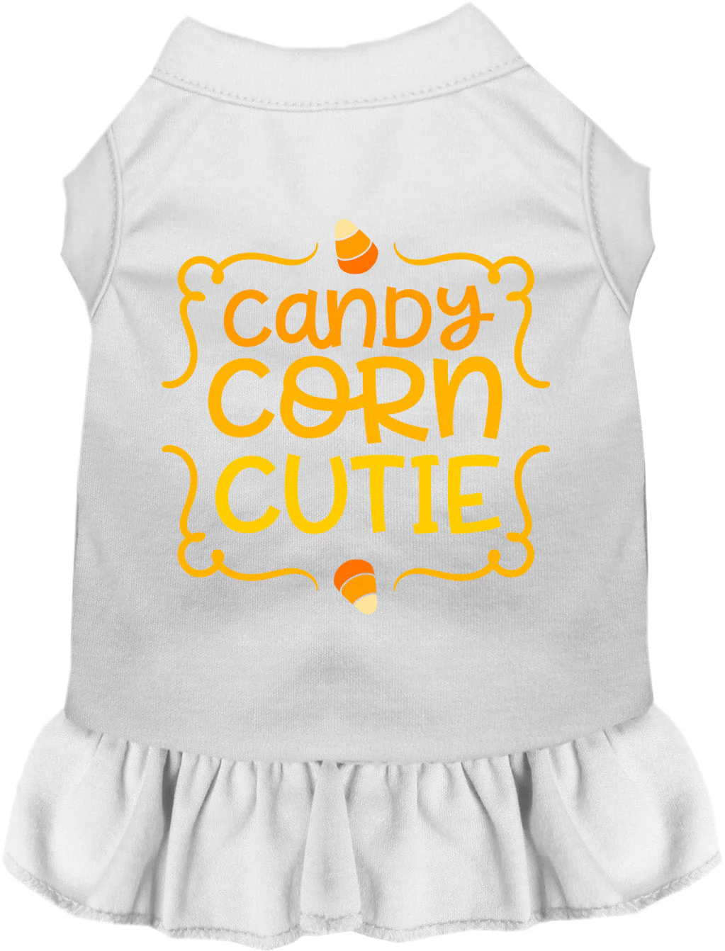 Candy Corn Cutie Halloween Pet Dress - Image 10