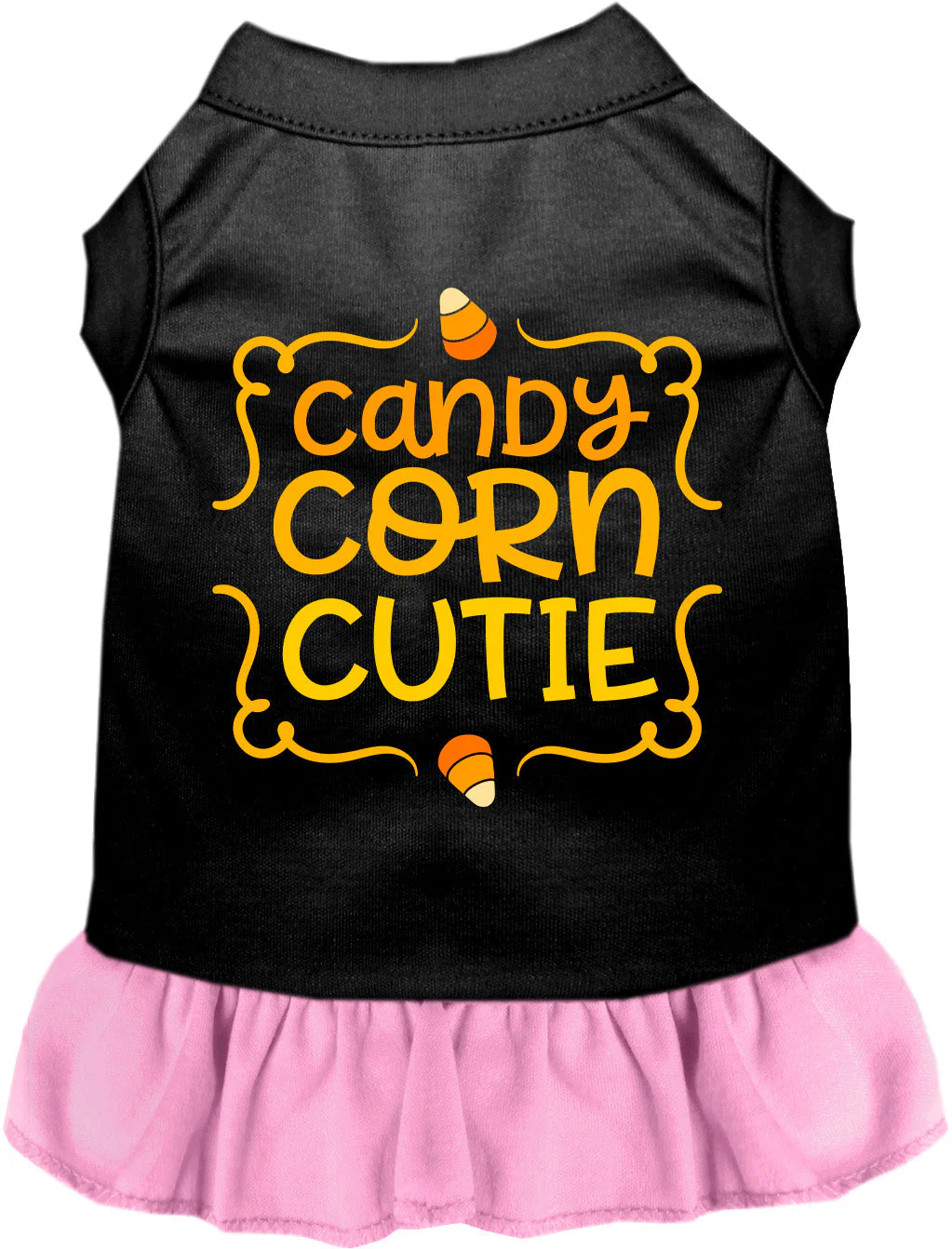 Candy Corn Cutie Halloween Pet Dress - Image 4